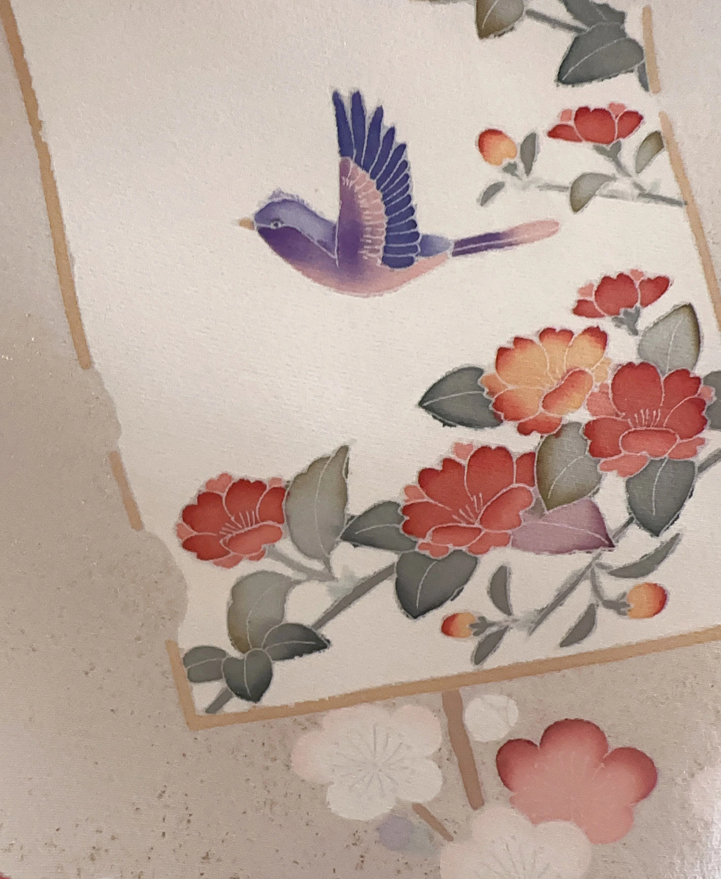 Willow Green Plum Houmongi - Image 9