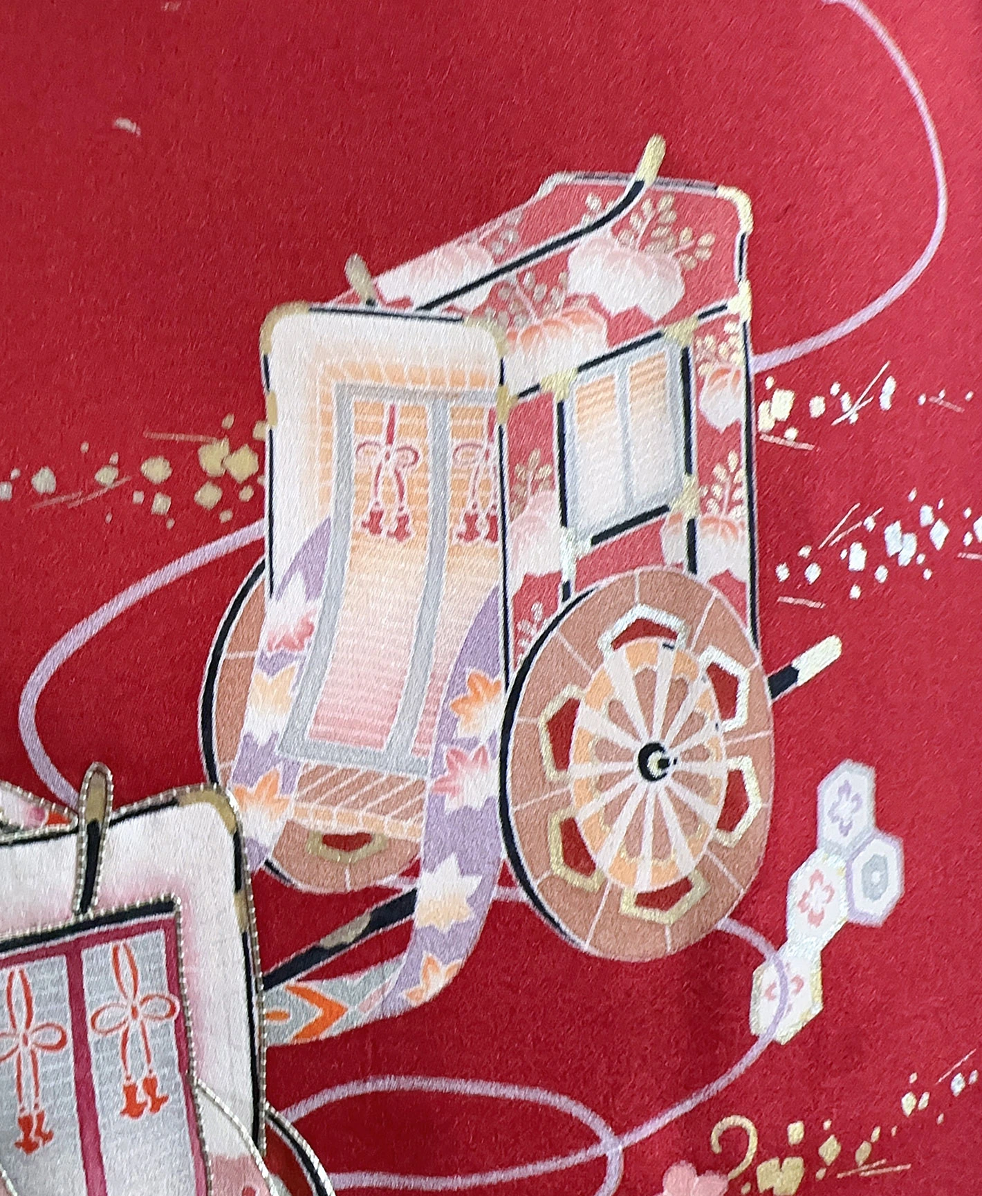 Vermilion Carriage Houmongi - Image 7