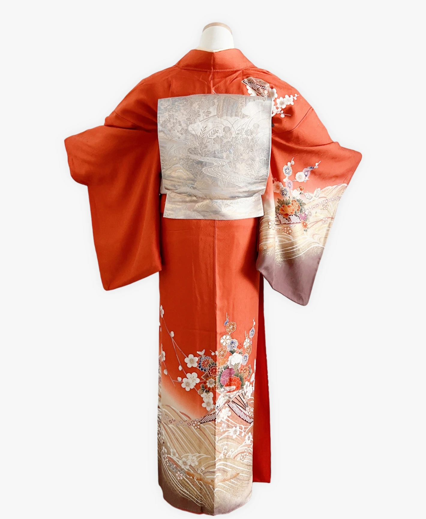 Persimmon Butterfly Houmongi - Image 2