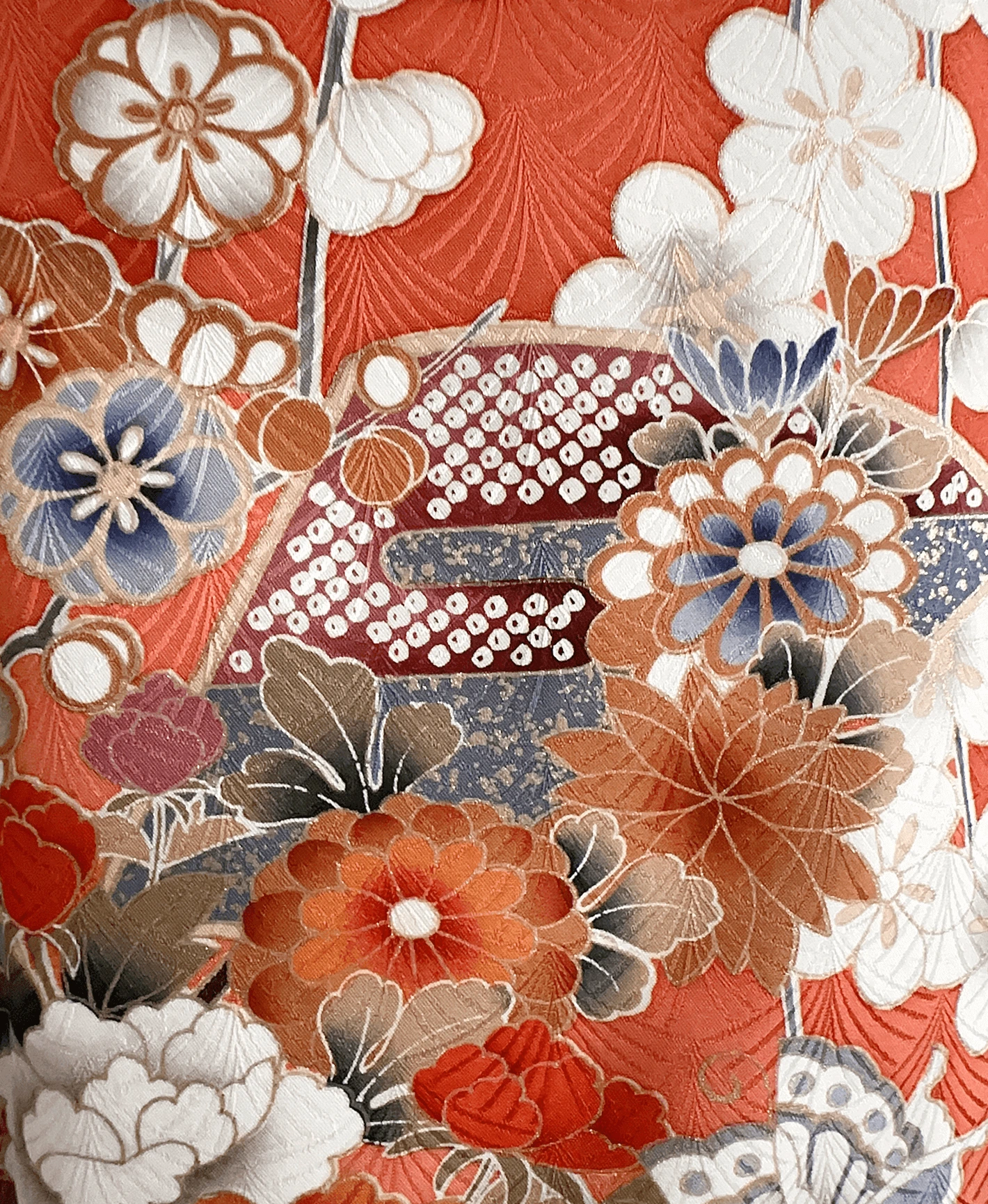 Persimmon Butterfly Houmongi - Image 6