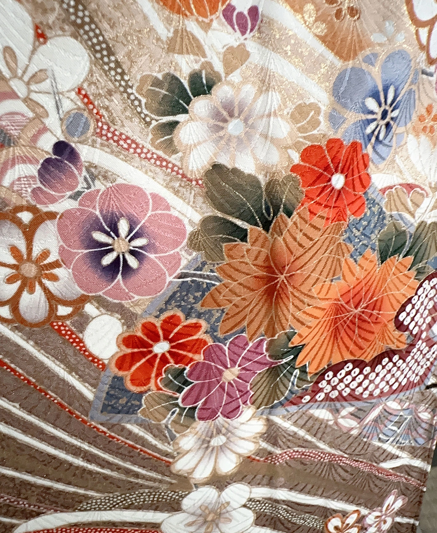 Persimmon Butterfly Houmongi - Image 8