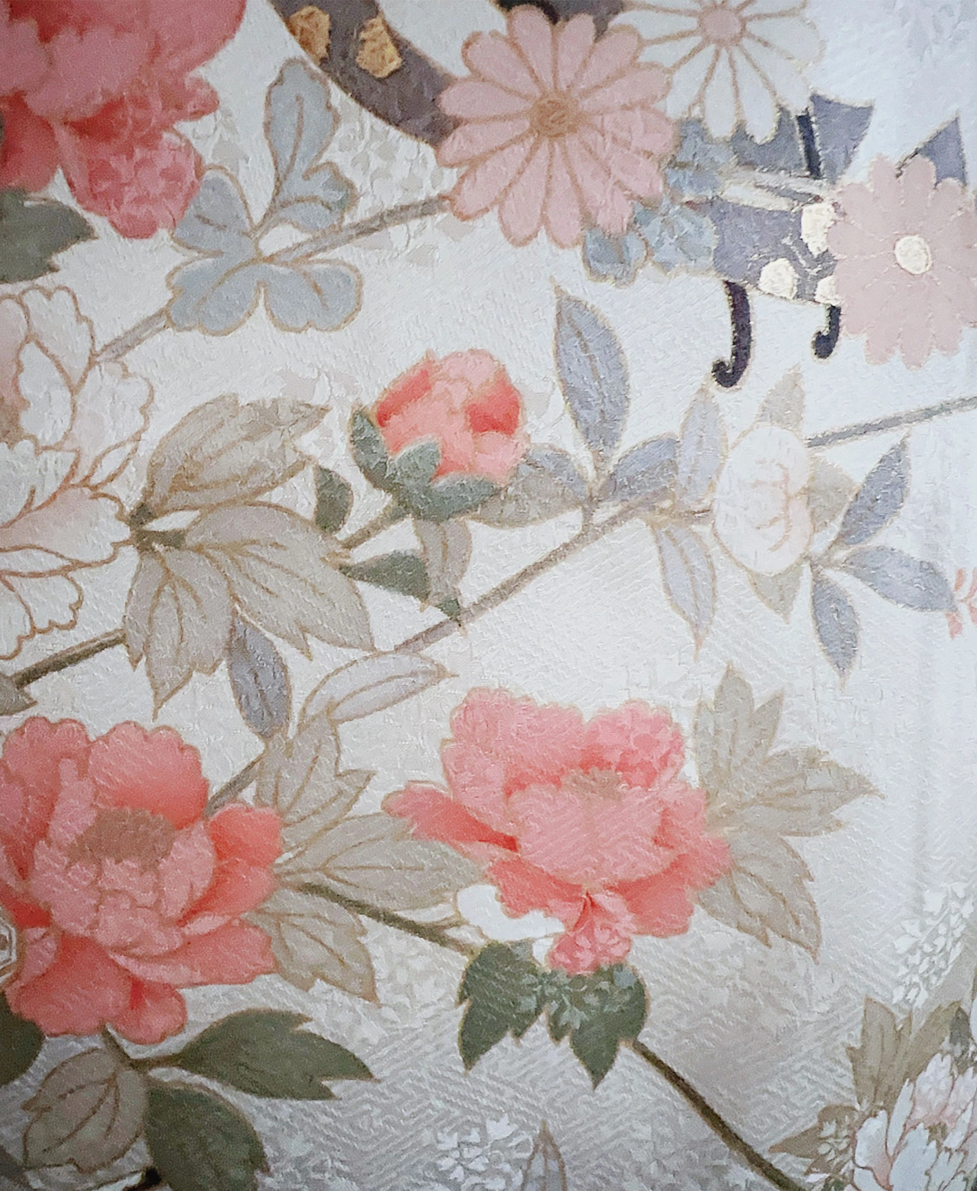 Dusty Pink Carriage Houmongi - Image 7