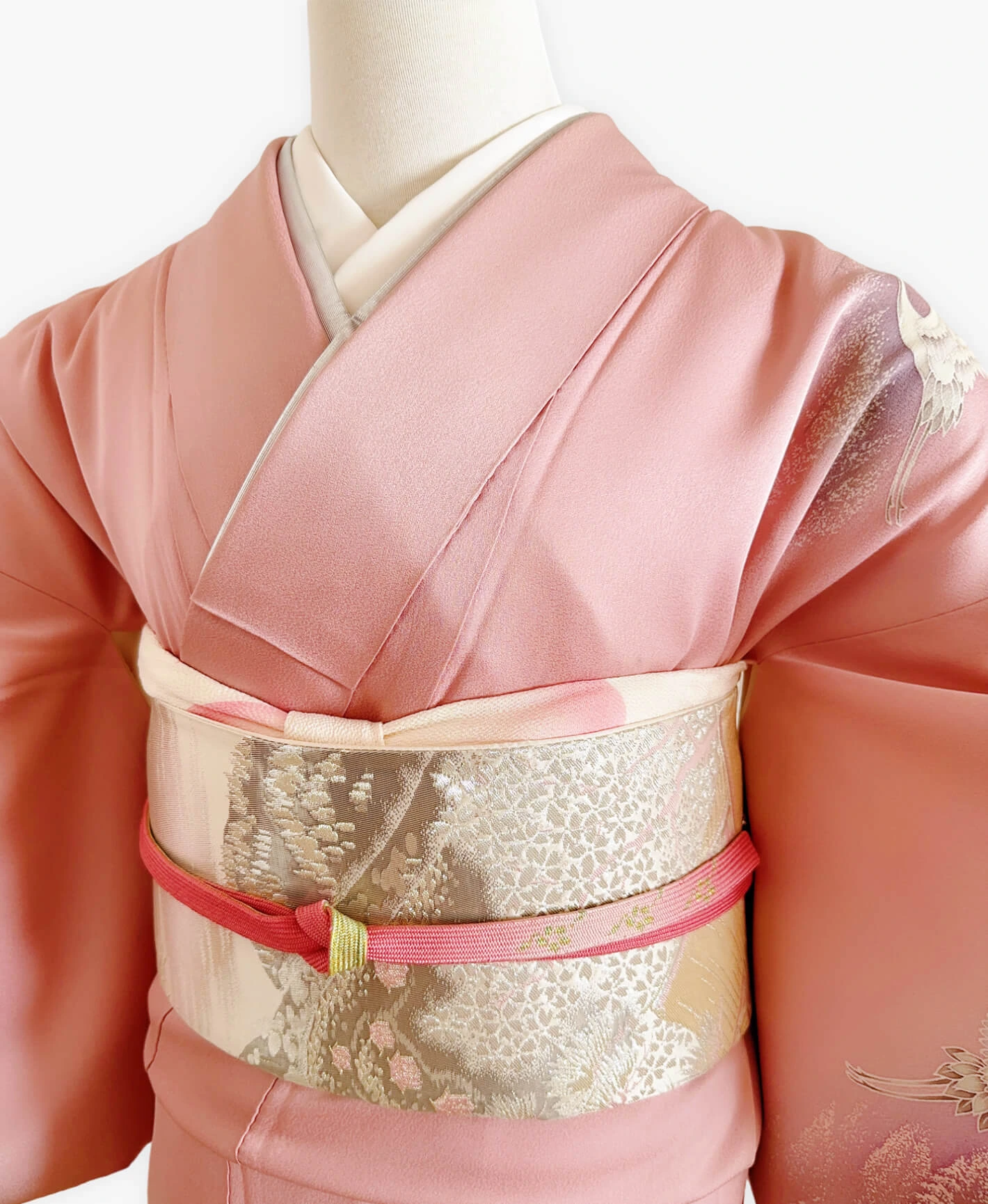 Blush Crane Houmongi - Image 3