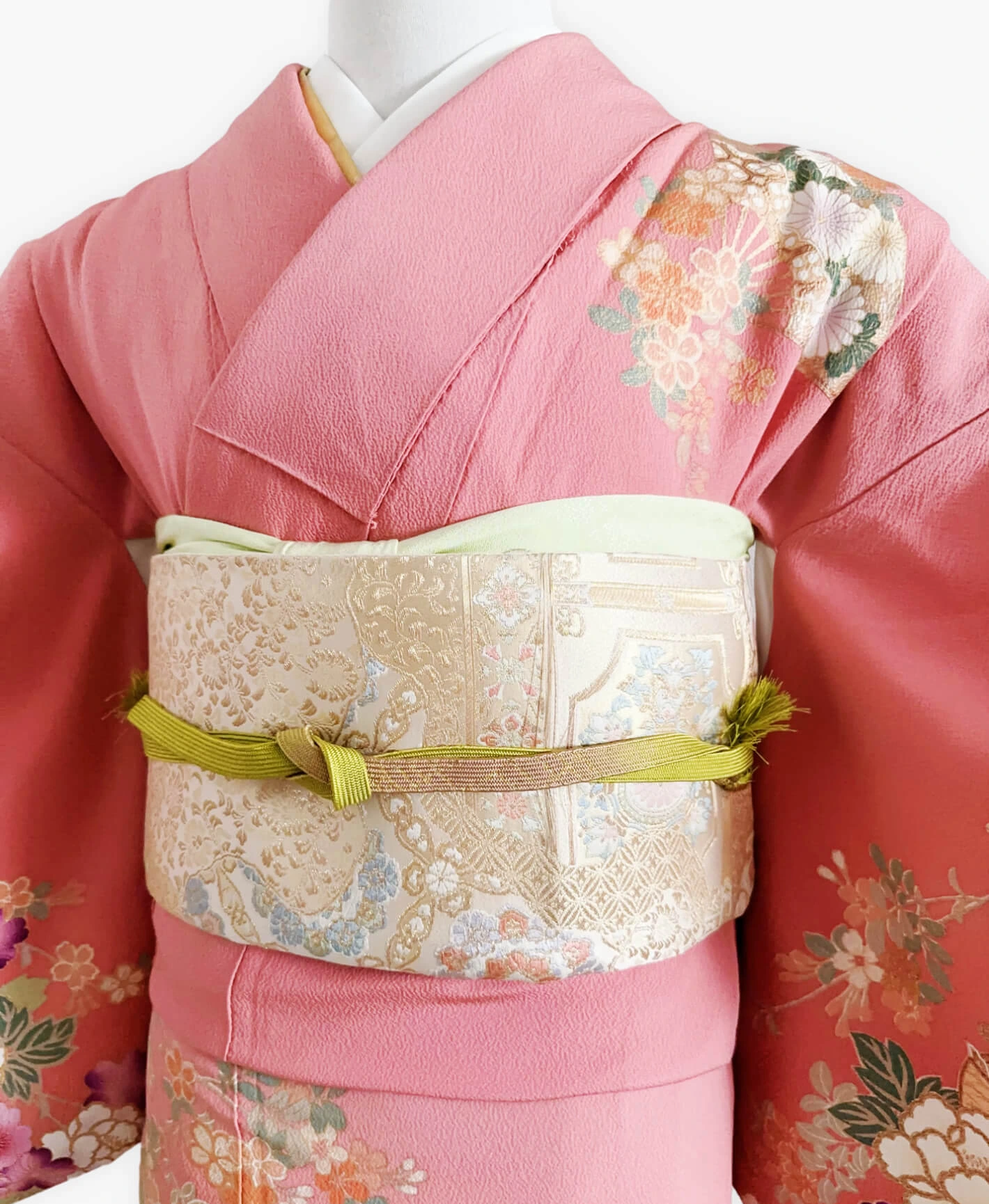 Pink Peony Houmongi - Image 3