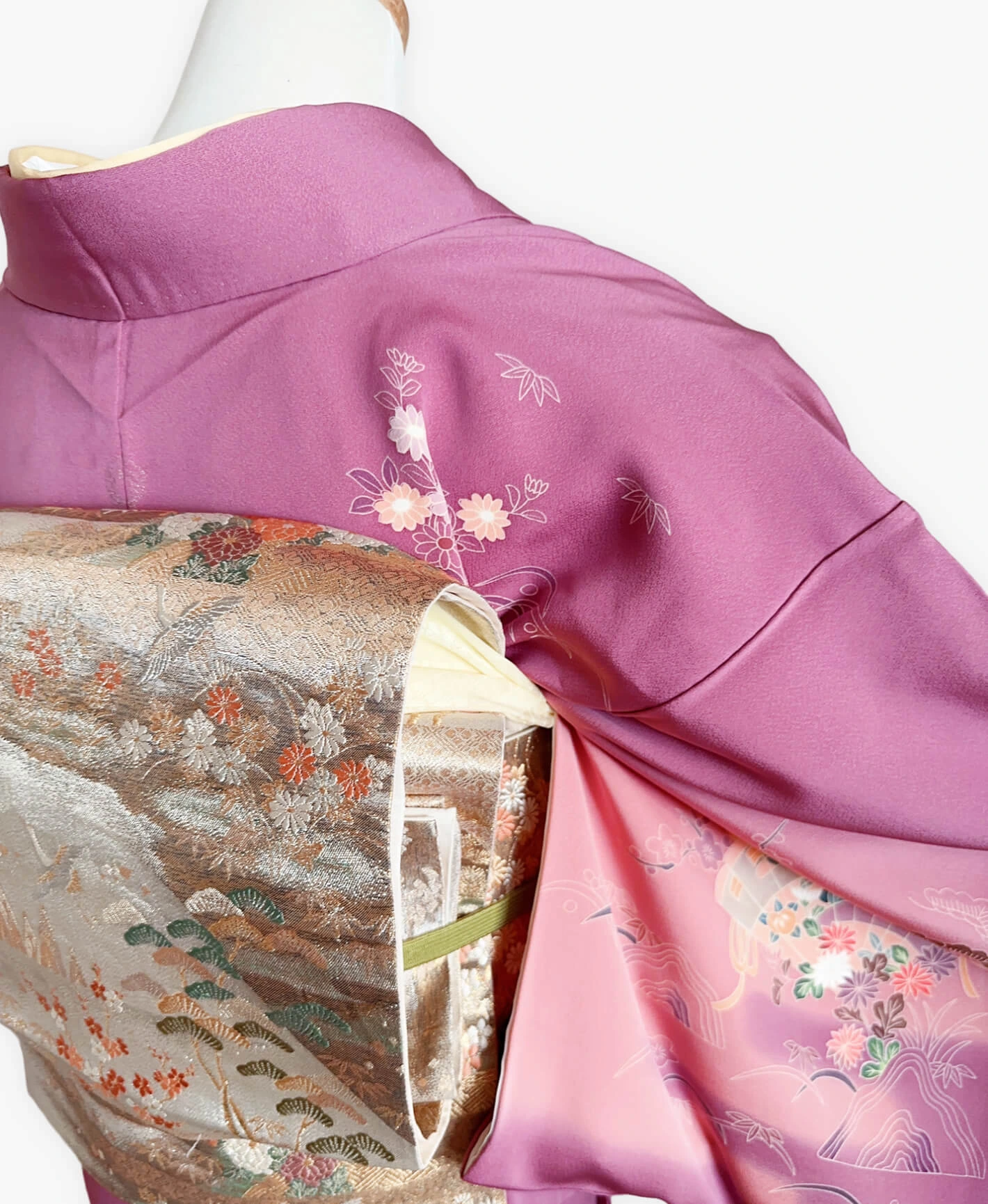 Lavender Fan Houmongi - Image 4