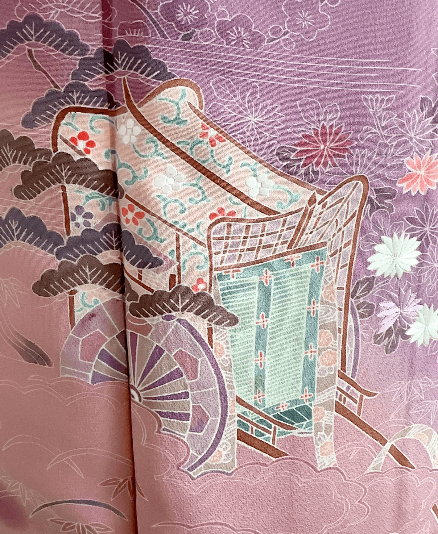 Lavender Fan Houmongi - Image 6