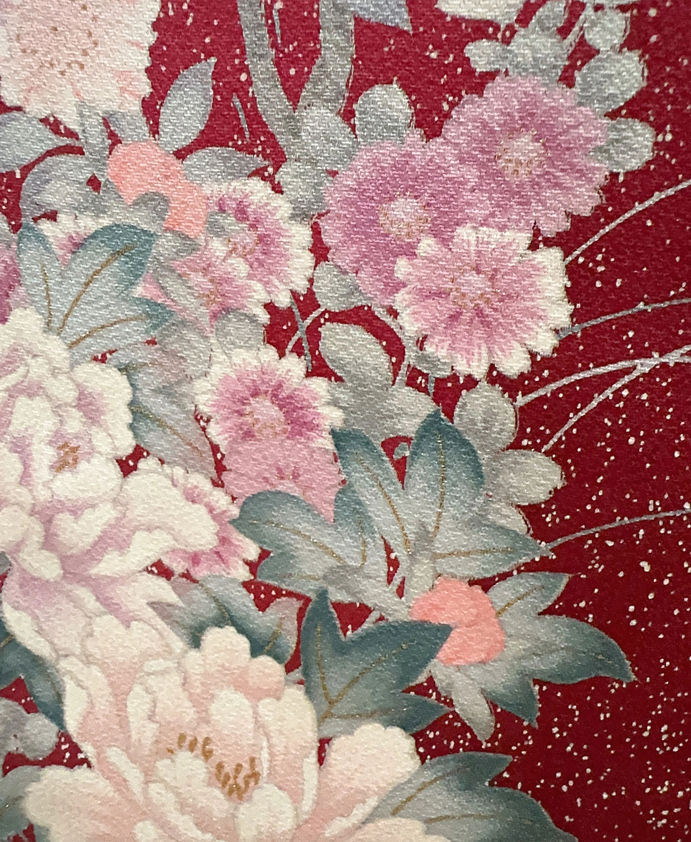 Rainbow Floral Houmongi - Image 7