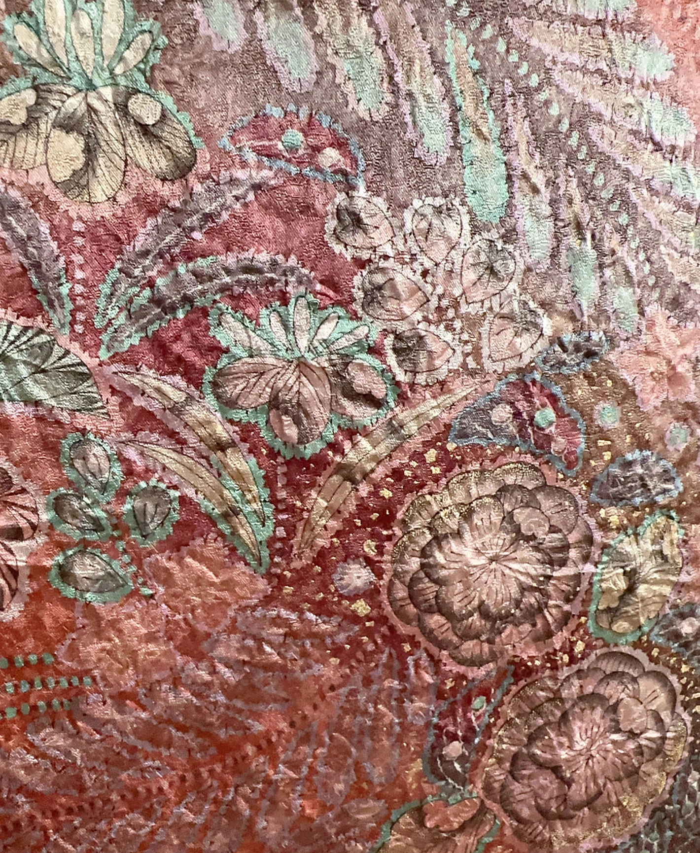 Birch Red Floral Houmongi - Image 7