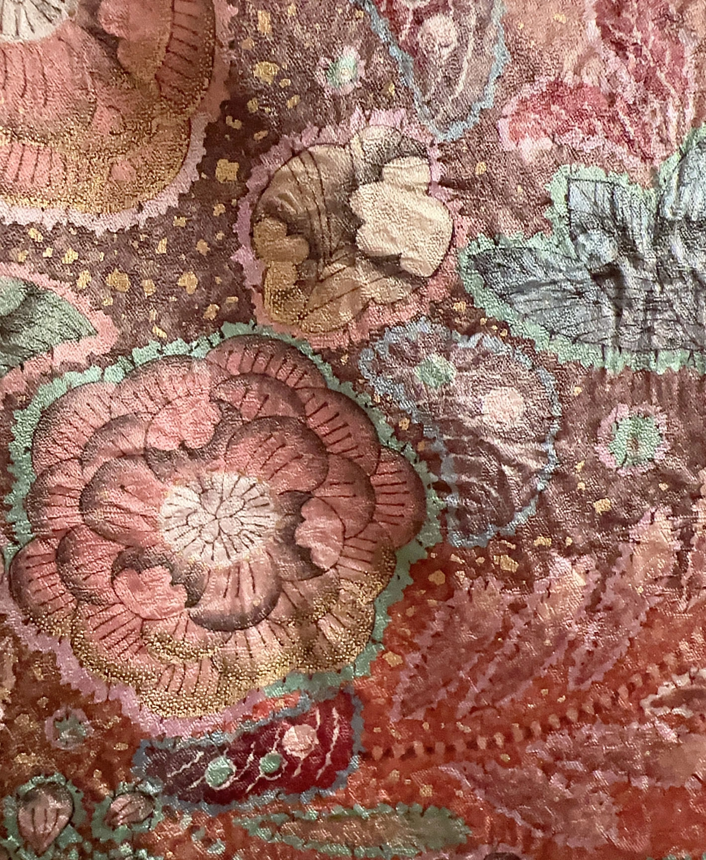 Birch Red Floral Houmongi - Image 8