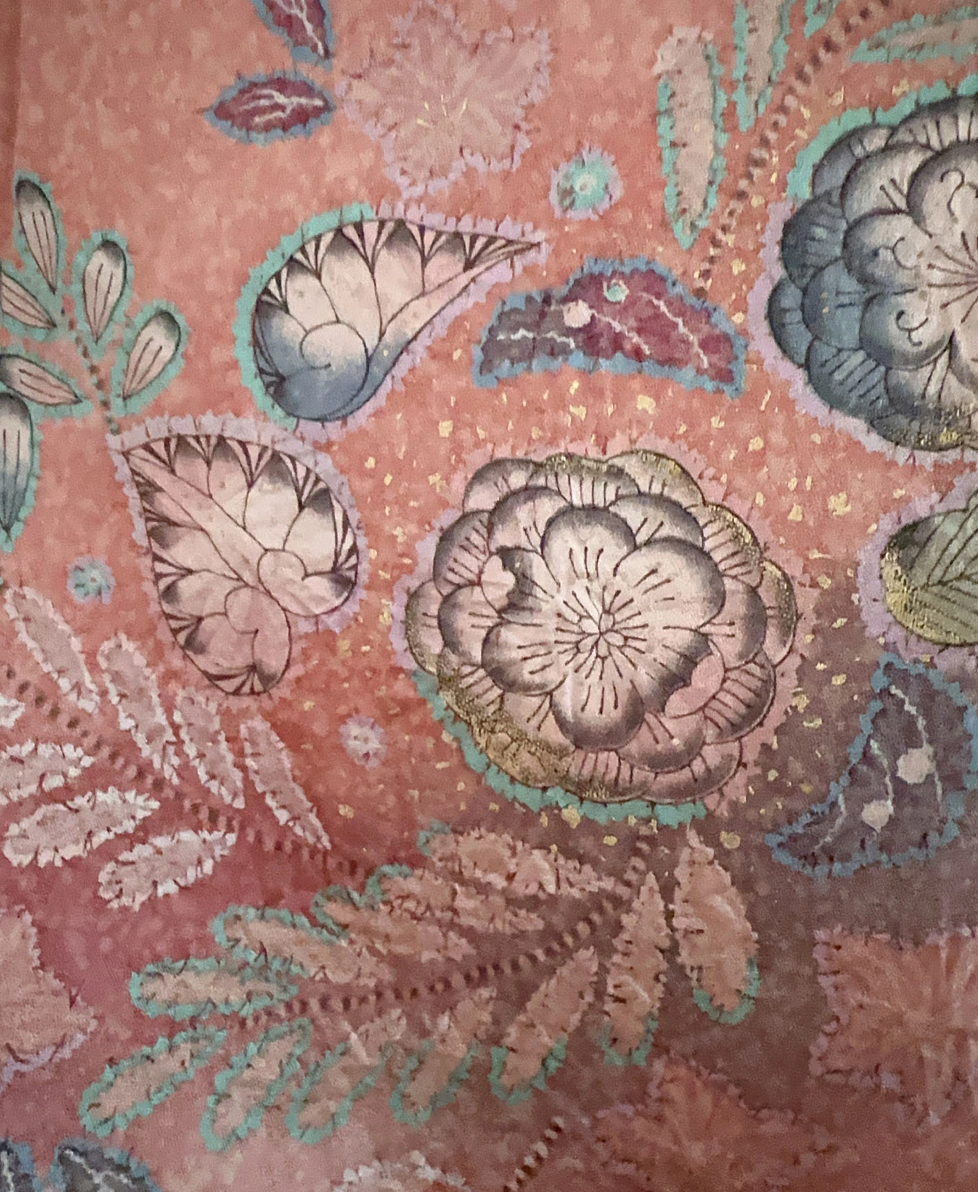 Birch Red Floral Houmongi - Image 9