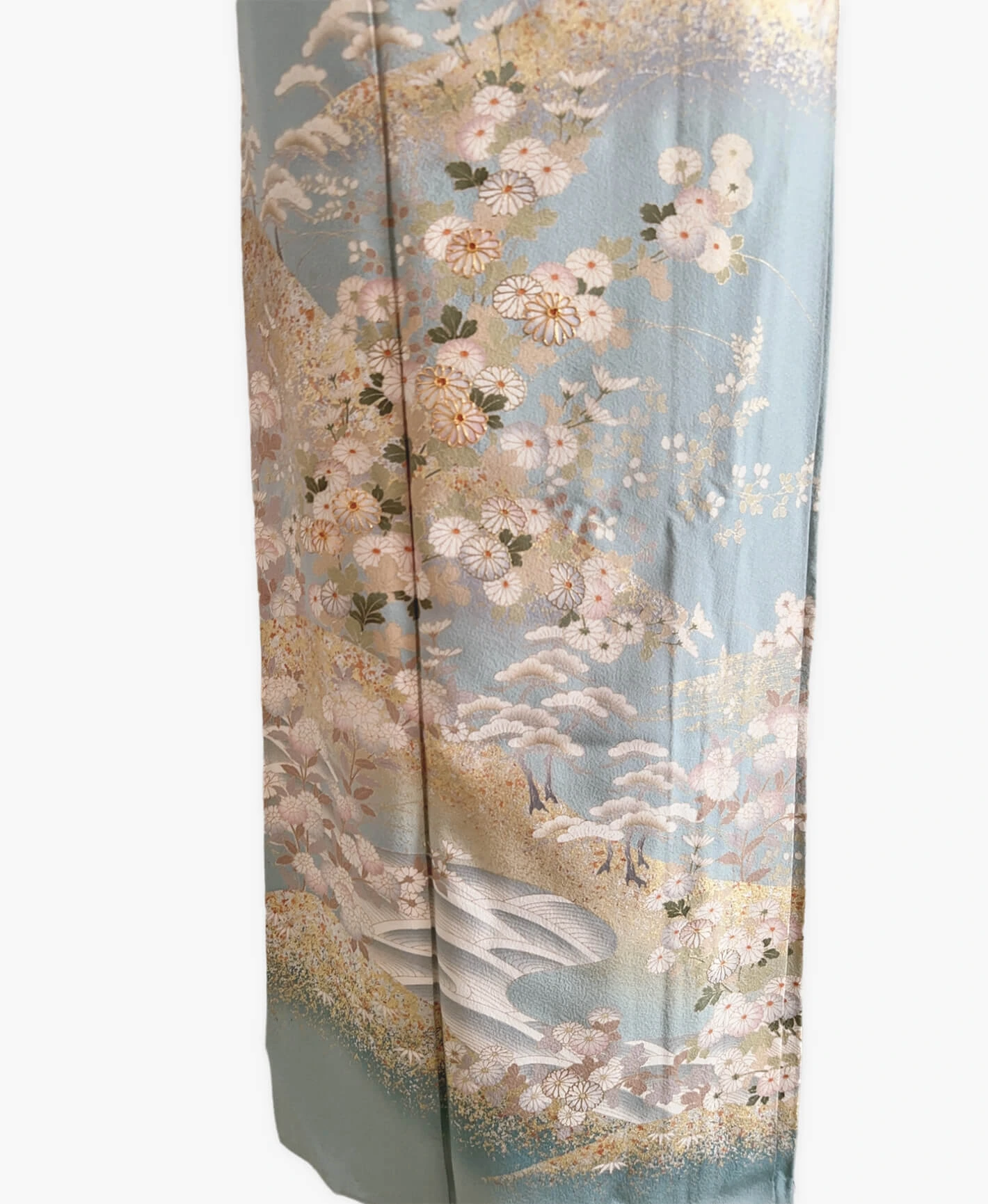 Sky Blue Landscape Houmongi - Image 5