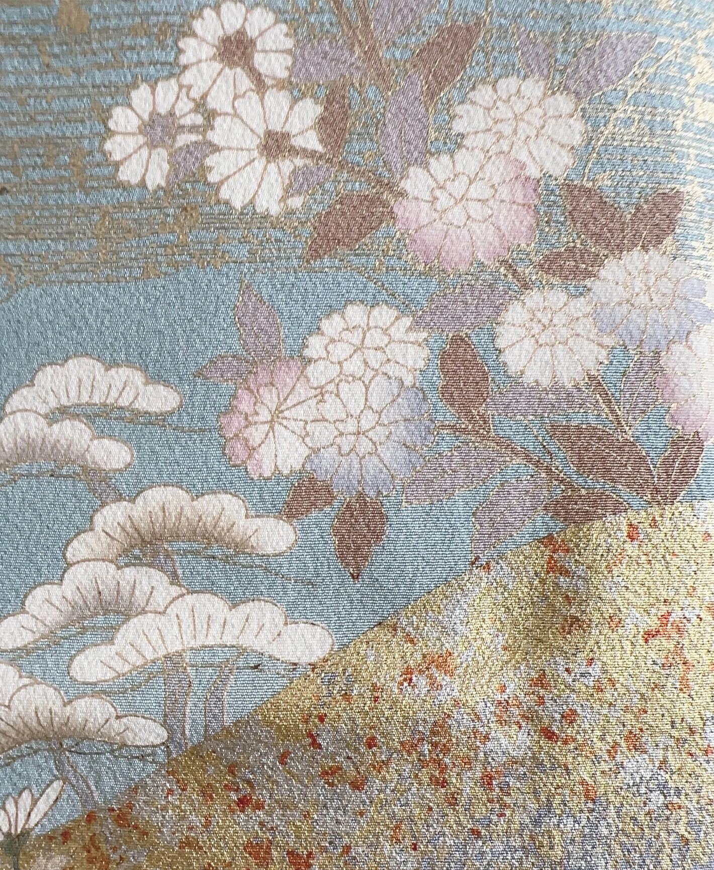 Sky Blue Landscape Houmongi - Image 7