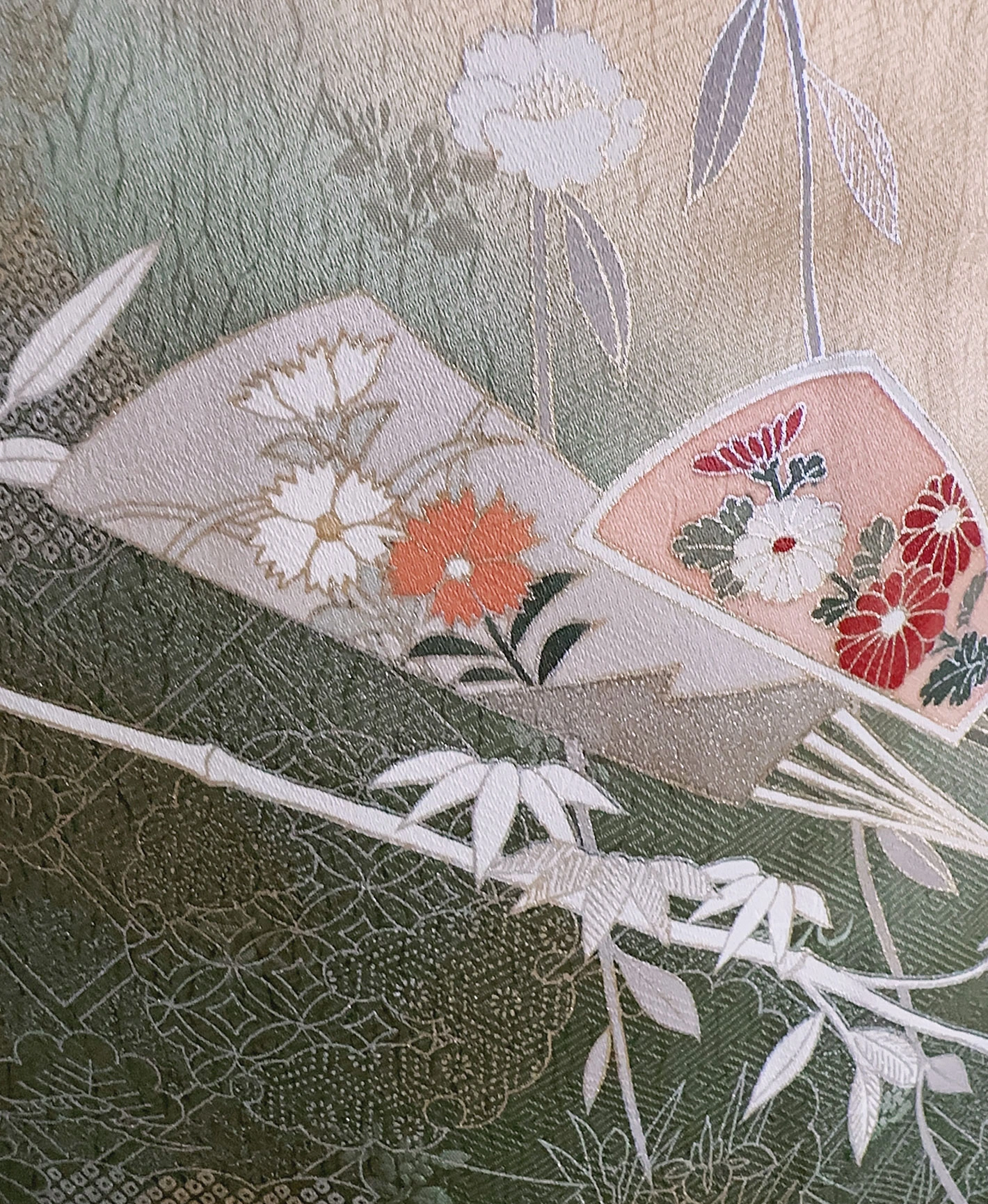 Olive Peony Houmongi - Image 7