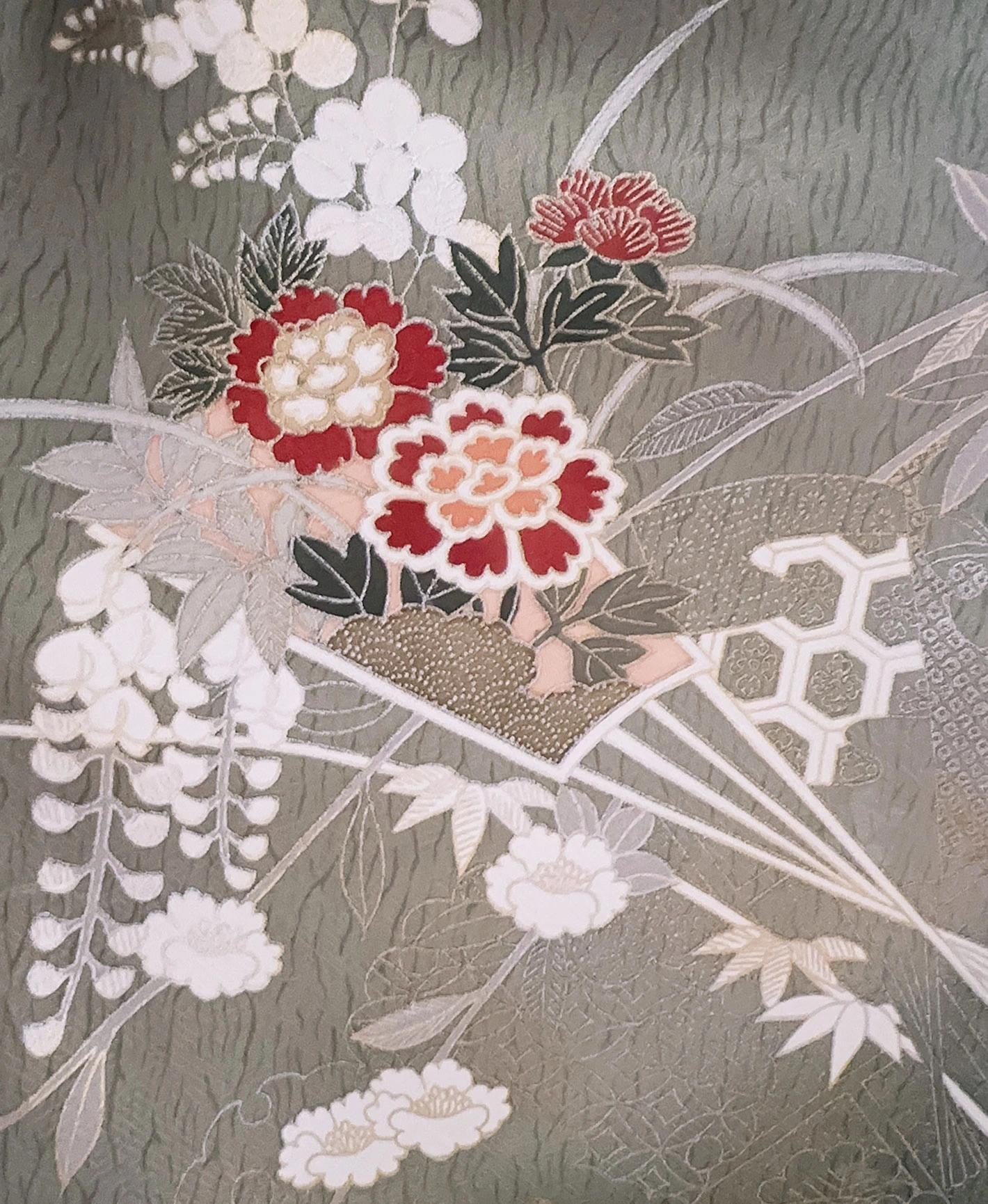 Olive Peony Houmongi - Image 8