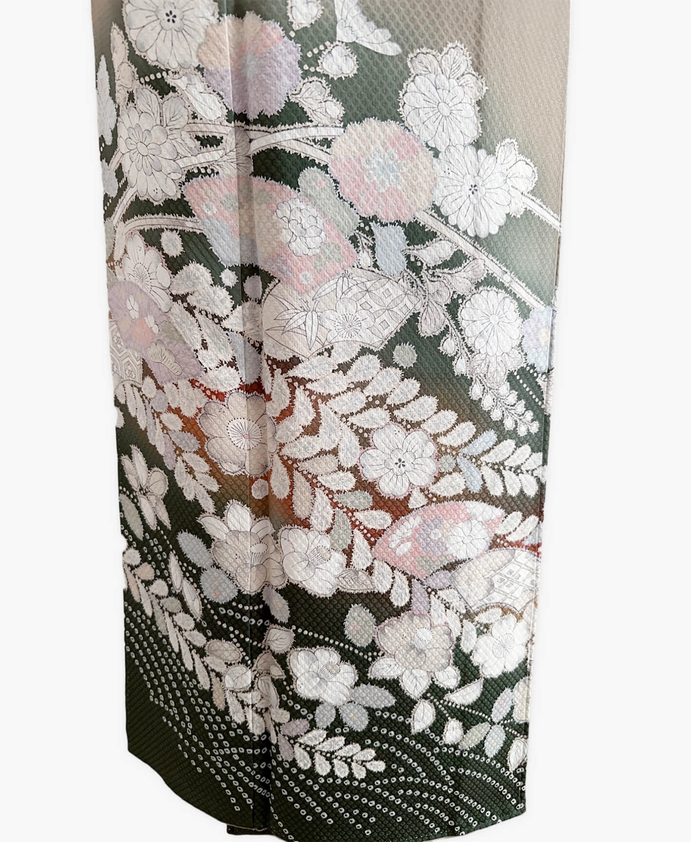 Sage Floral Houmongi - Image 5