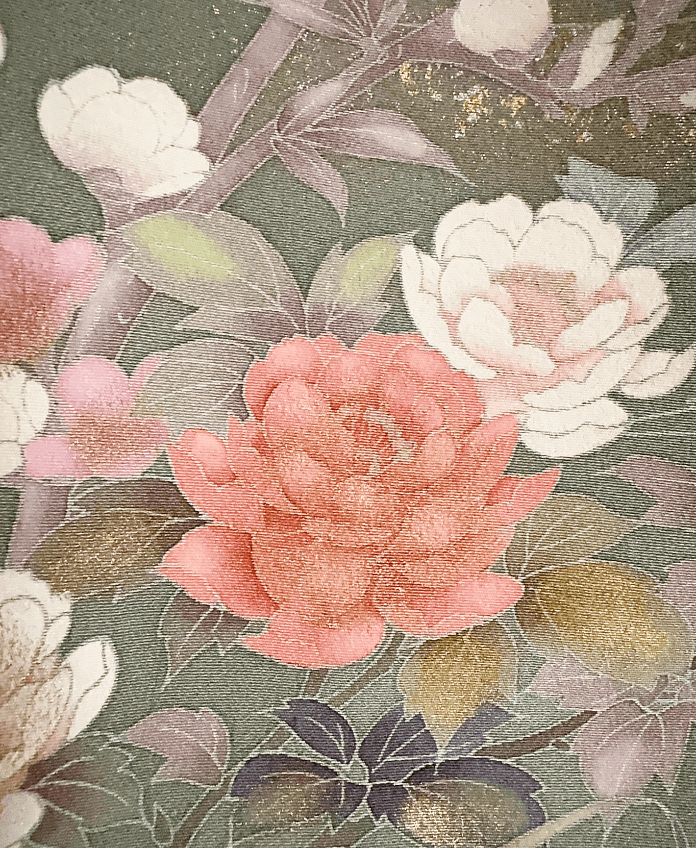 Sage Gray Heron Houmongi - Image 6