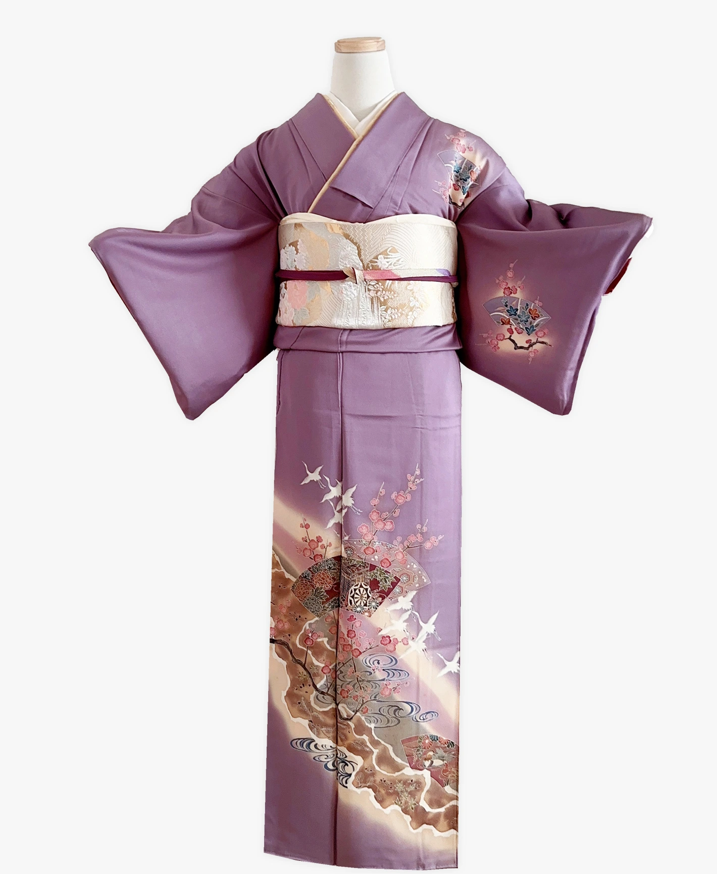 Grape Crane Houmongi - Image 1