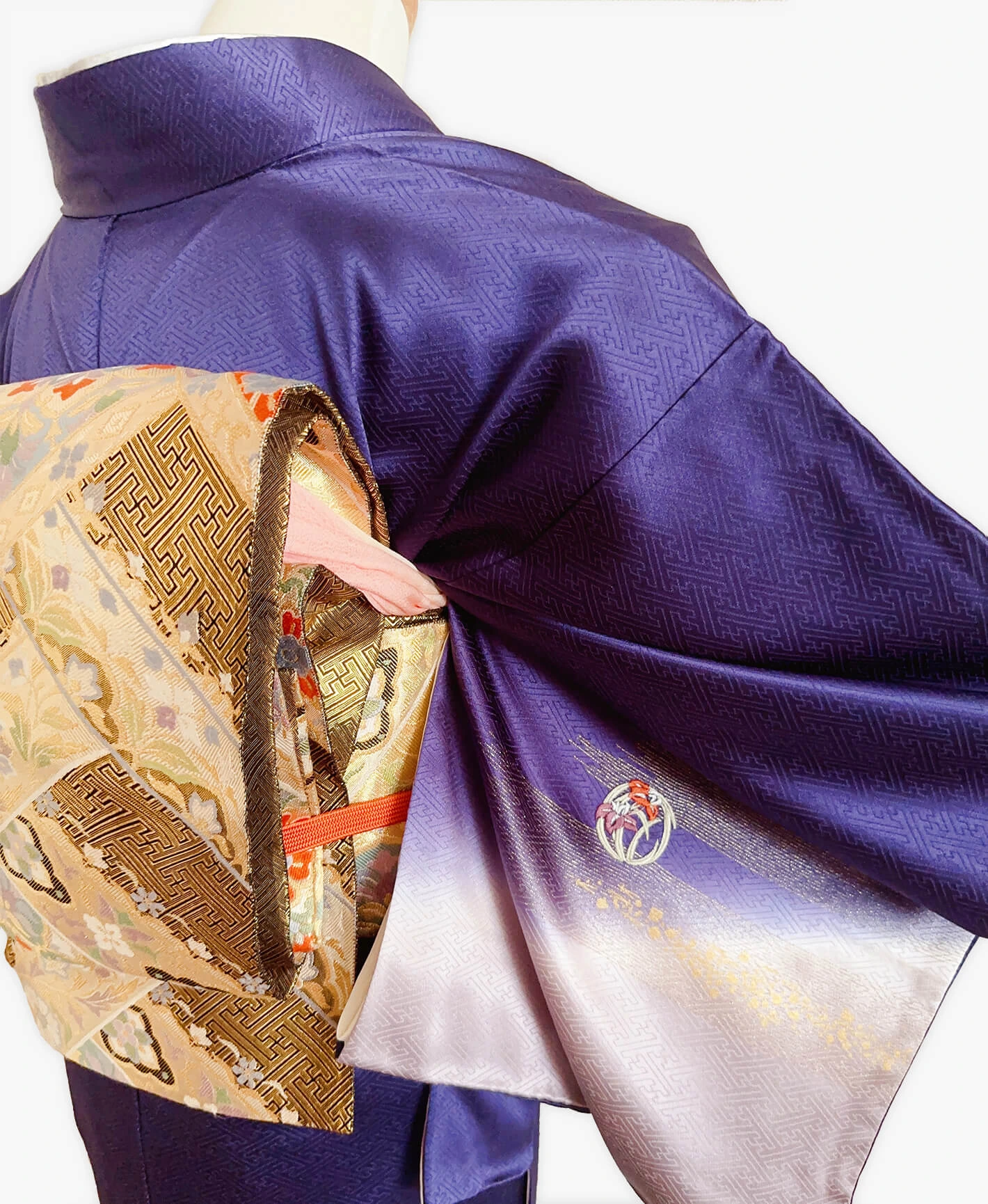 Purple Snowflake Houmongi - Image 4