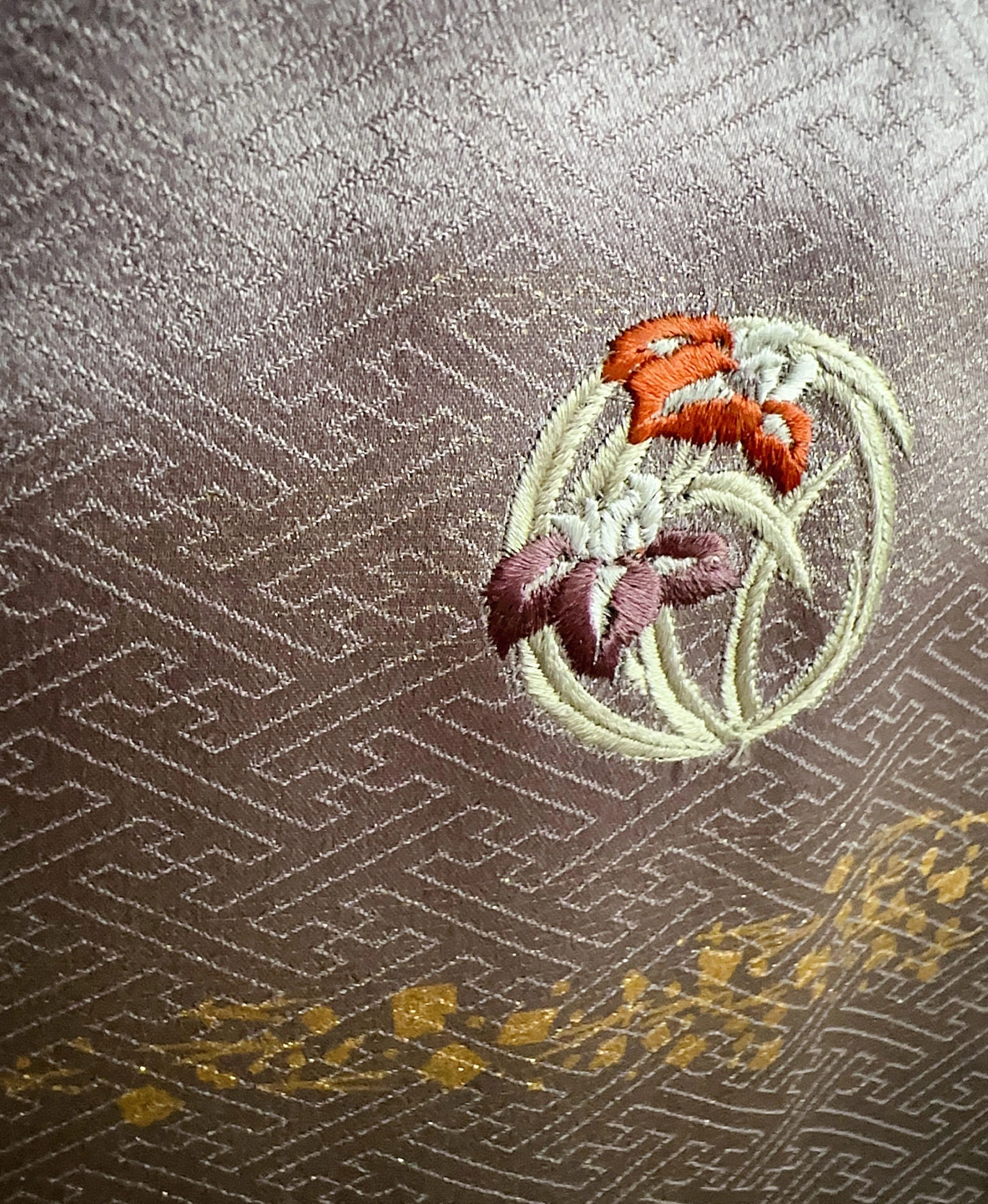 Purple Snowflake Houmongi - Image 8