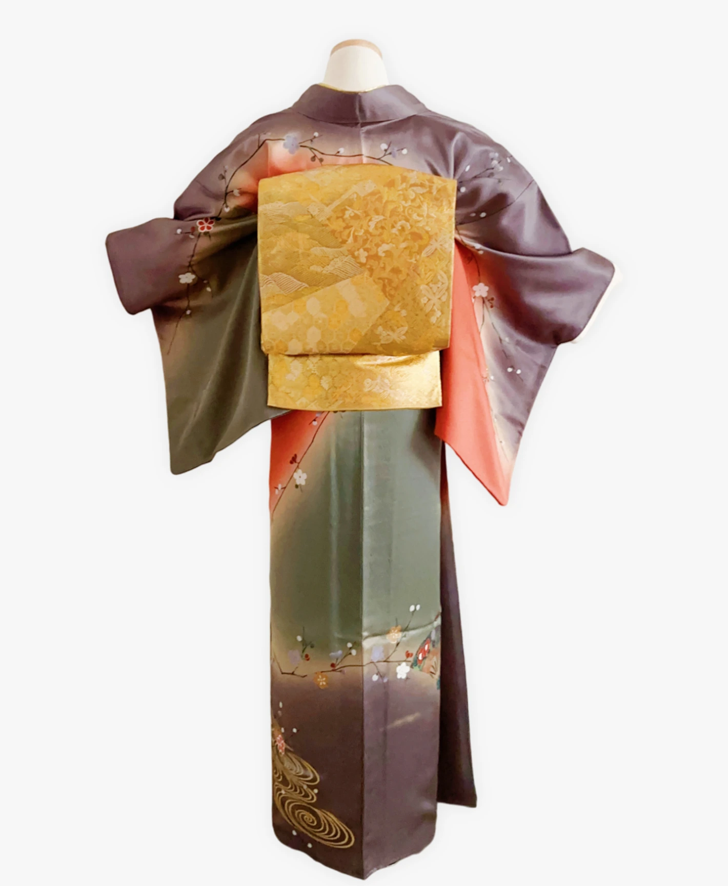 Sienna Flower Cart Houmongi - Image 2