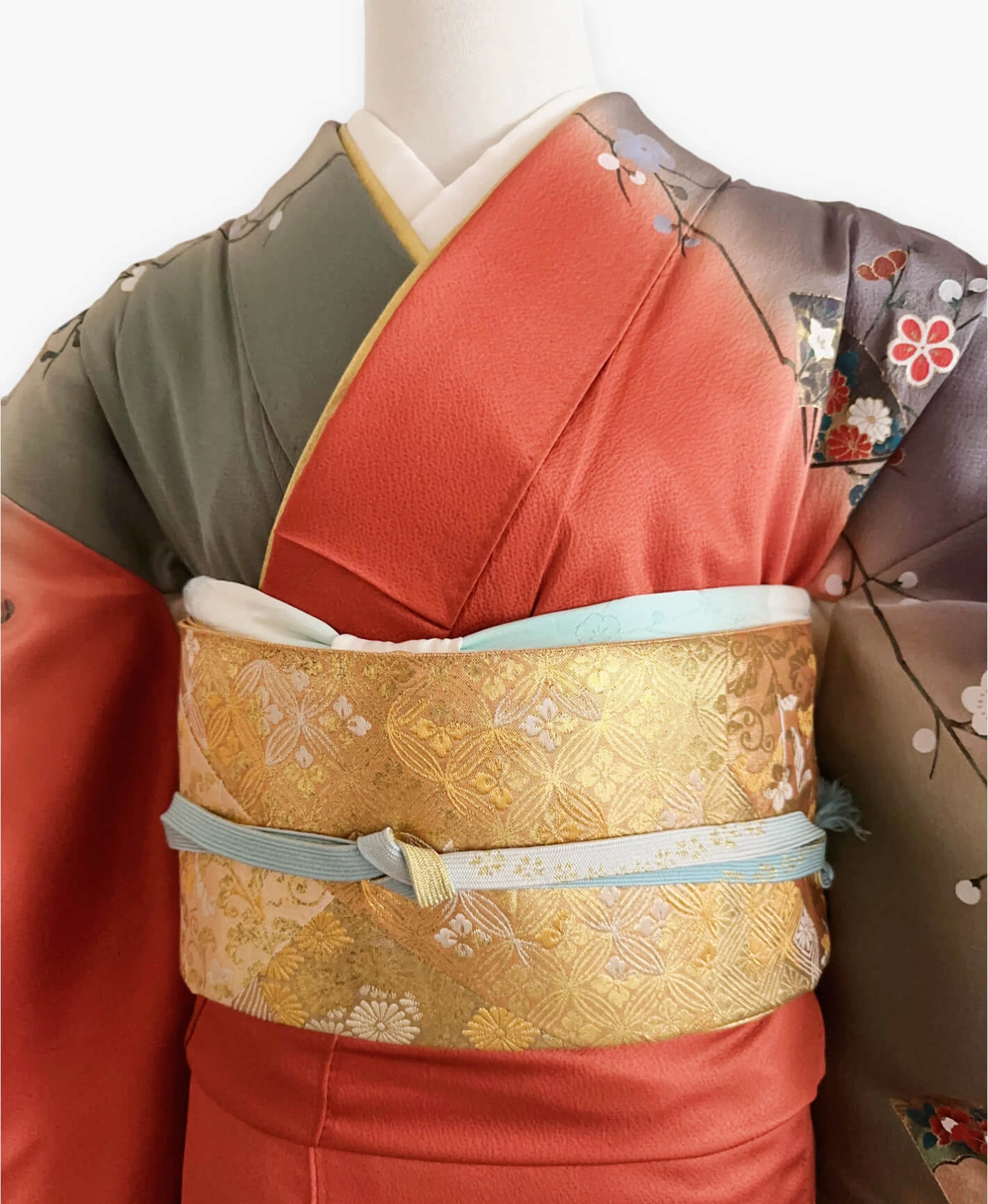 Sienna Flower Cart Houmongi - Image 3