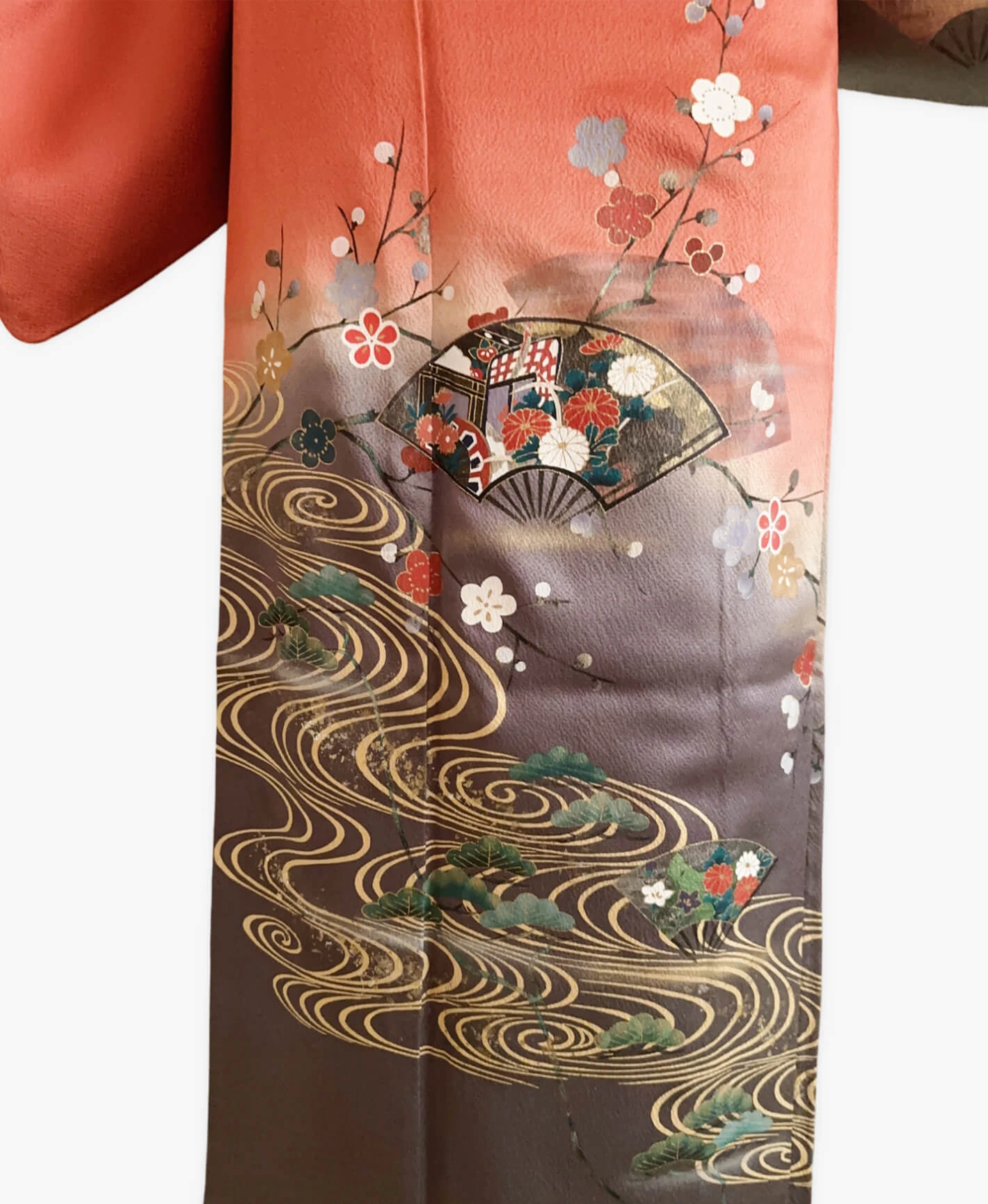 Sienna Flower Cart Houmongi - Image 5