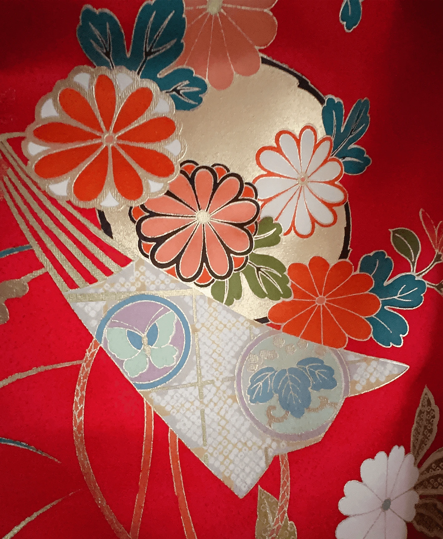 Sienna Flower Cart Houmongi - Image 6