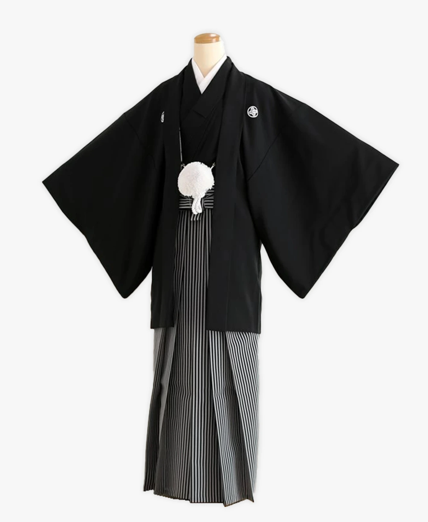 Black Textured Men's Formal