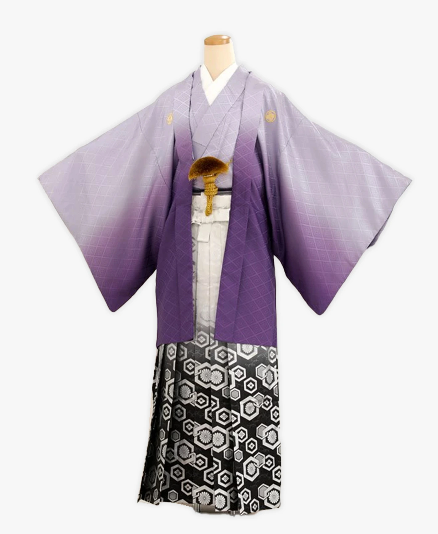 Purple Gradient Men's Formal