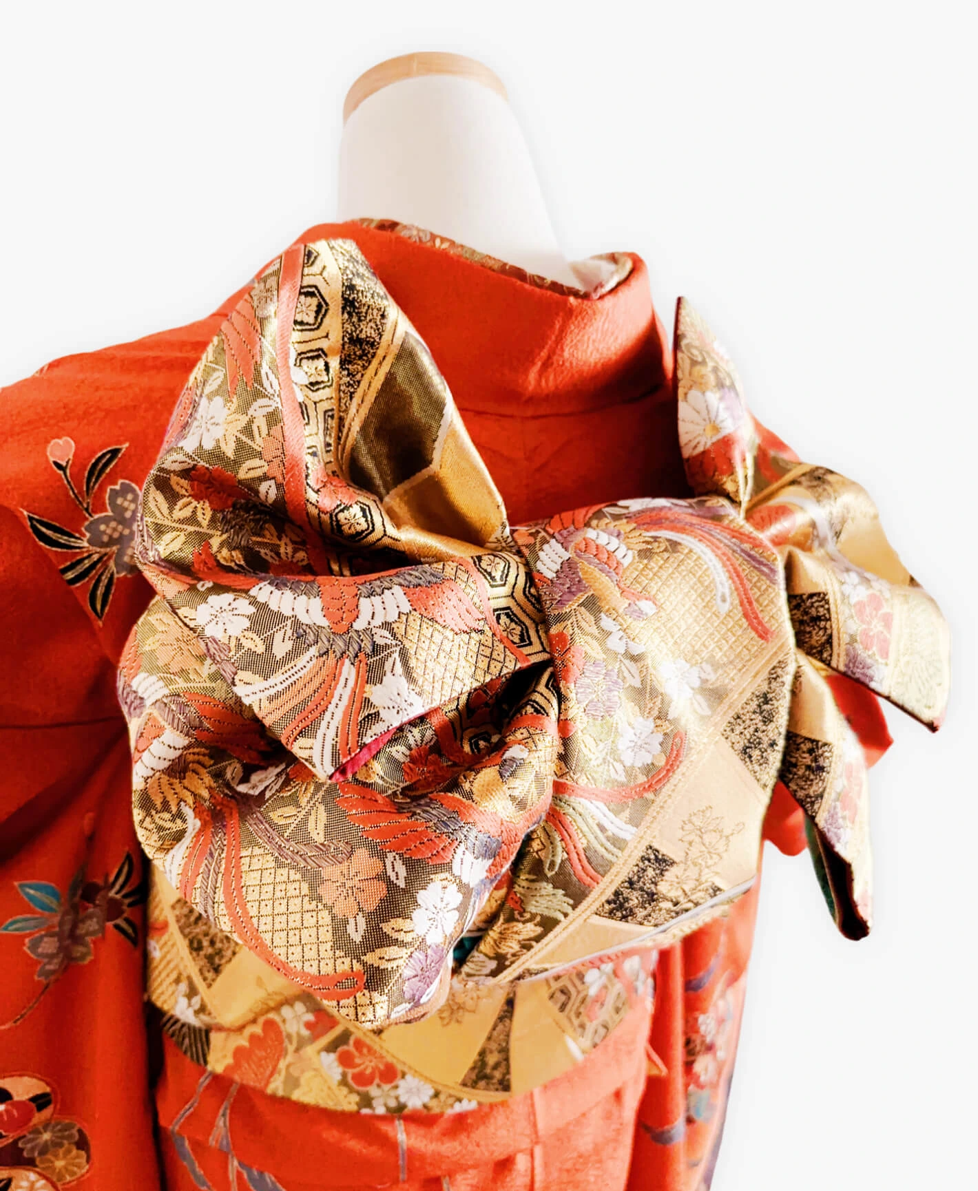 Scarlet Phoenix Sakura Furisode - Image 4