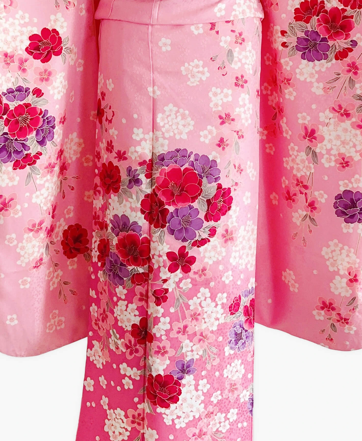 Peach Sakura Ball Furisode - Image 5