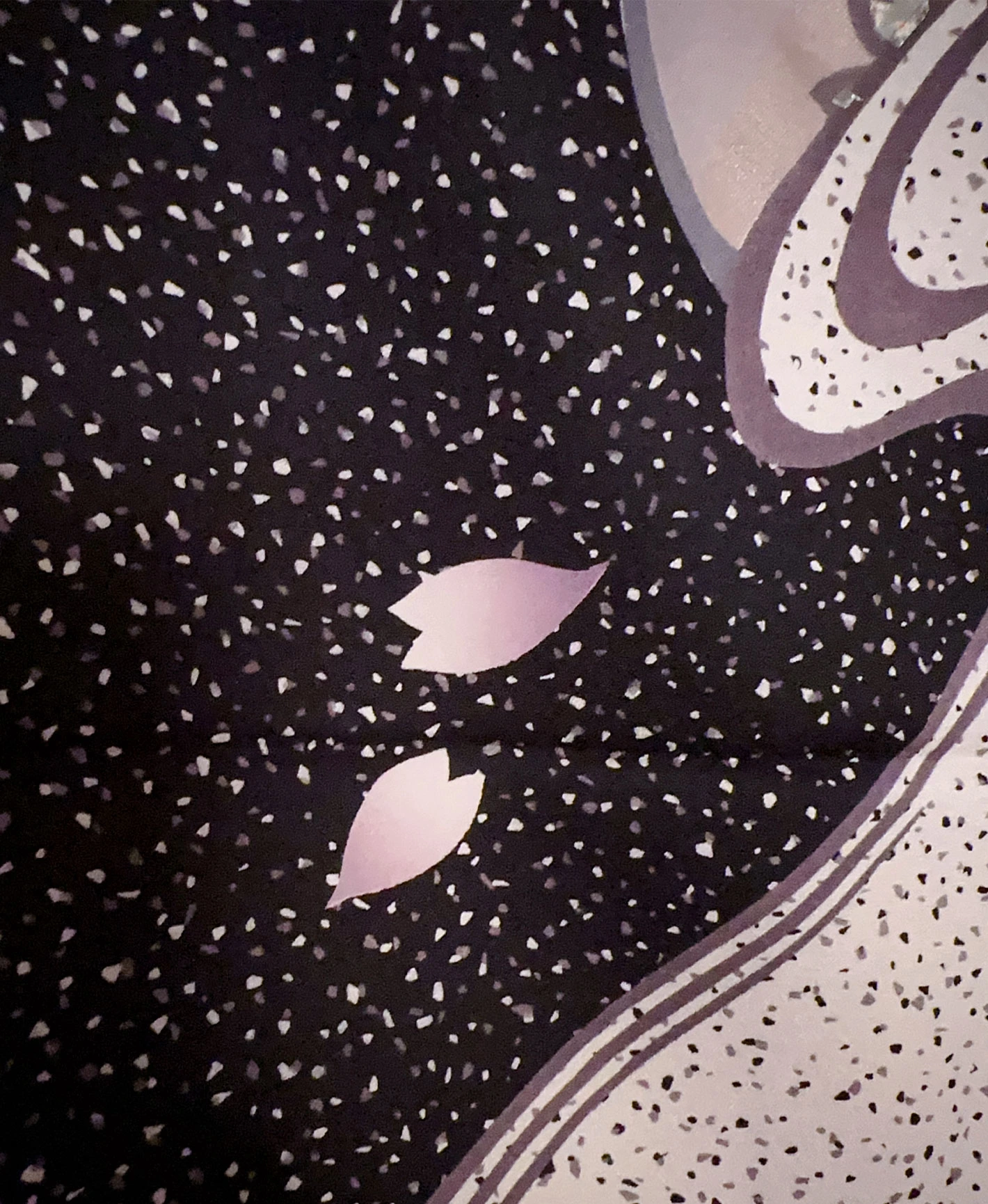 Black Temari Stream Furisode - Image 8