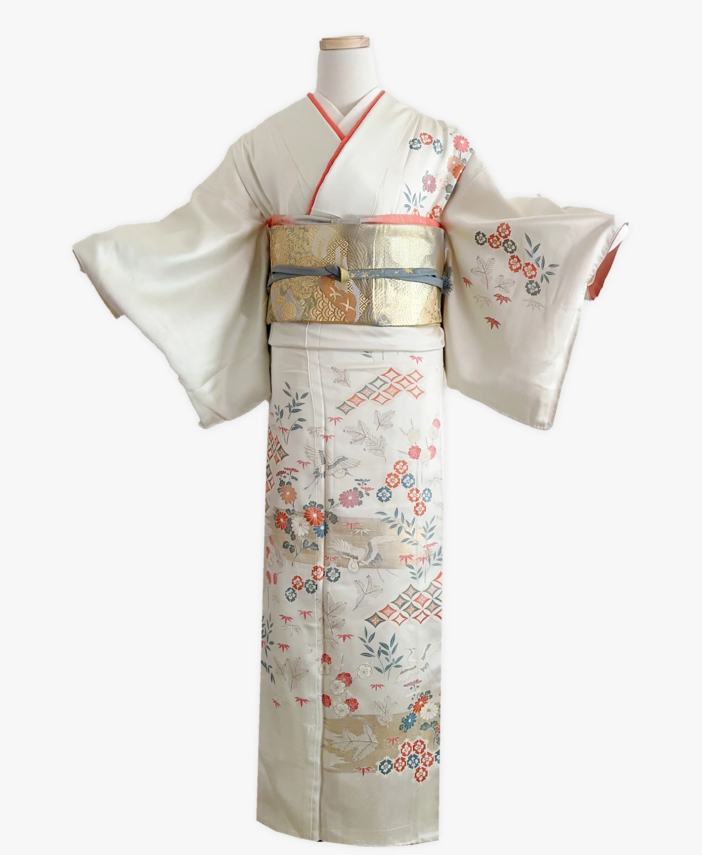 White Crane Bird Homongi - Image 1