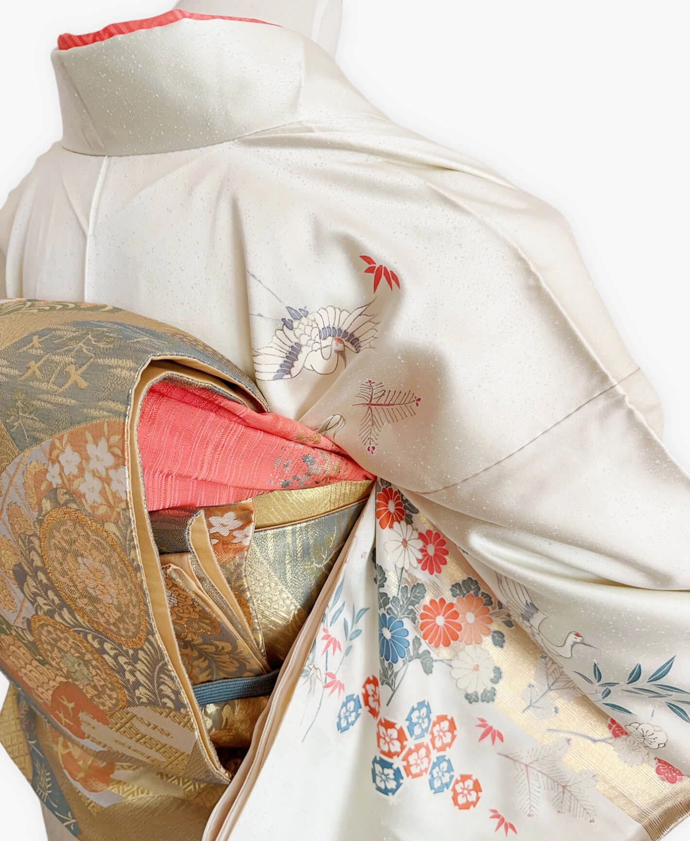 White Crane Bird Homongi - Image 4