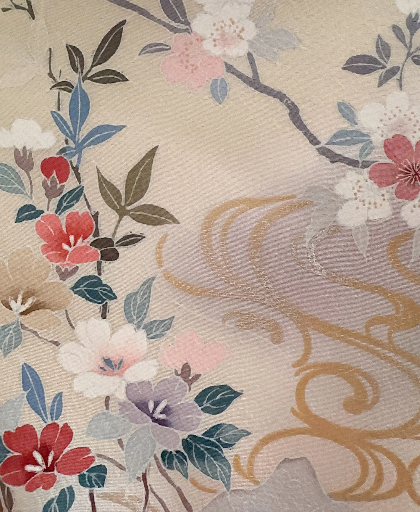 Chestnut Yellow Peony Houmongi - Image 7