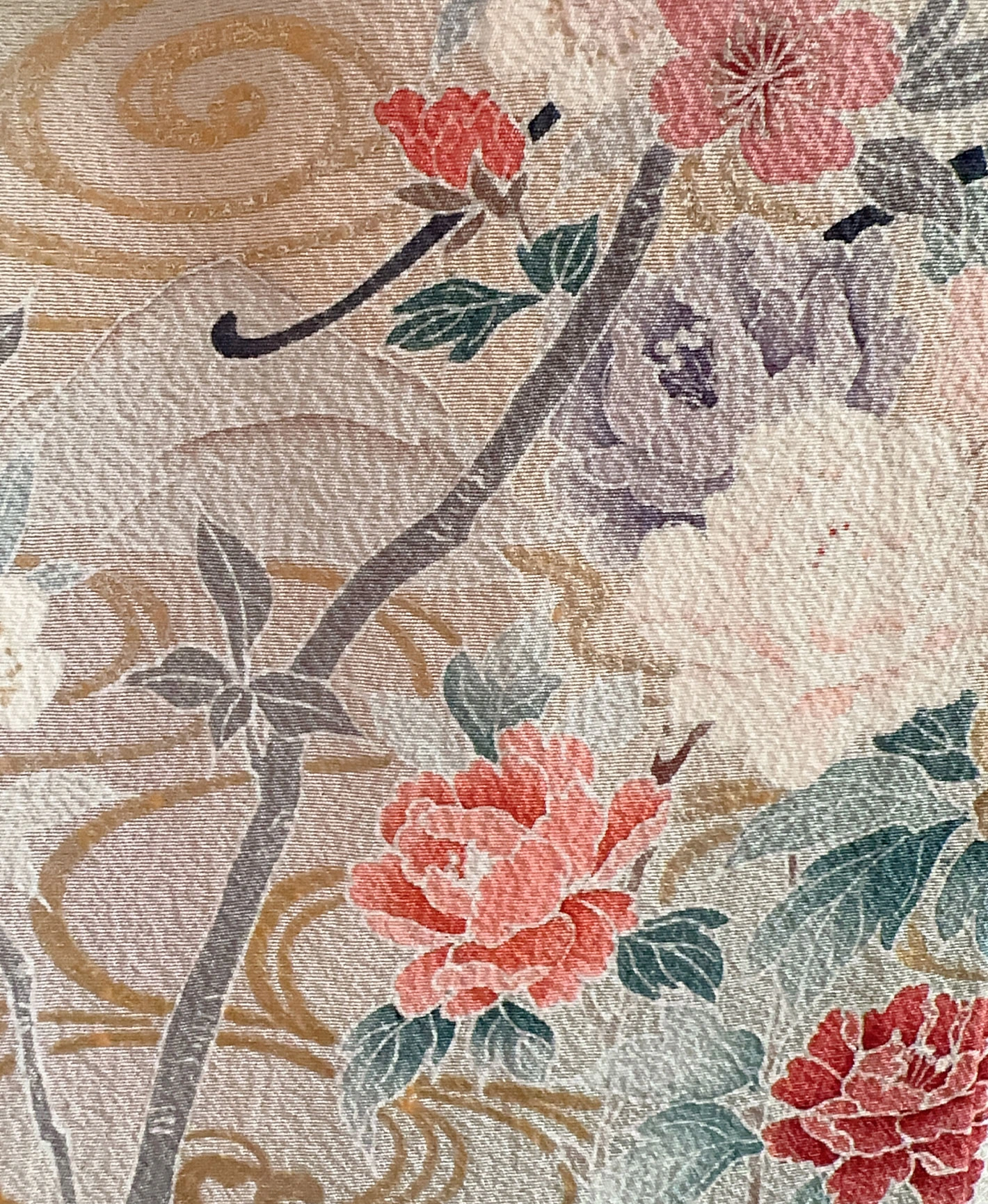 Chestnut Yellow Peony Houmongi - Image 8