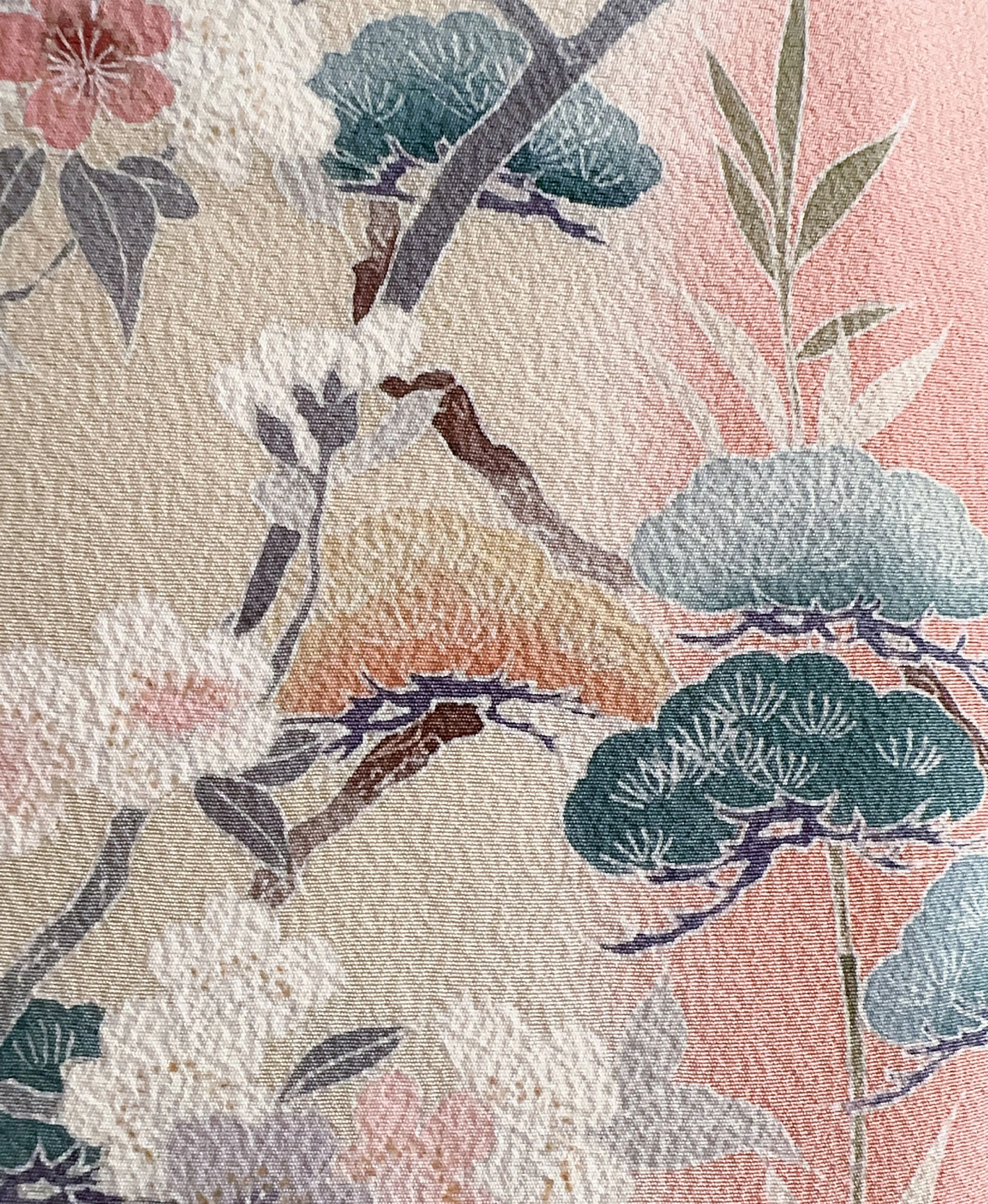 Chestnut Yellow Peony Houmongi - Image 9