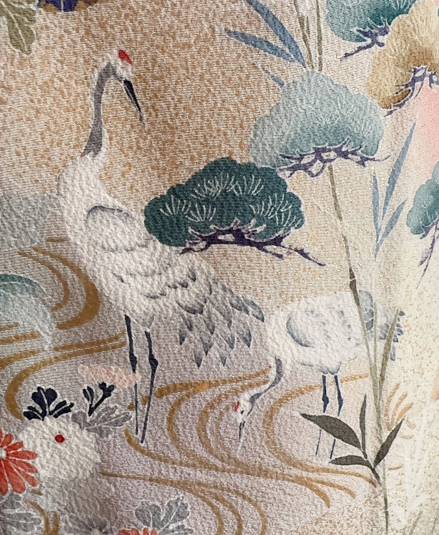 Chestnut Yellow Peony Houmongi - Image 10