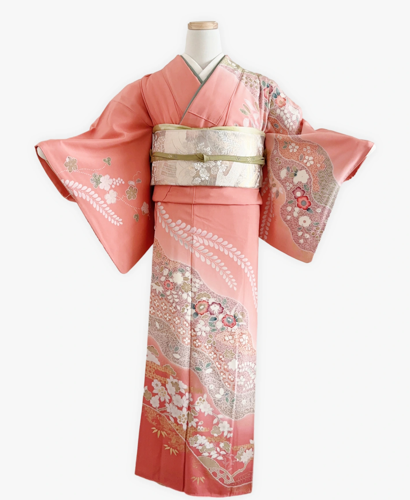 Pink Butterfly Camellia Homongi