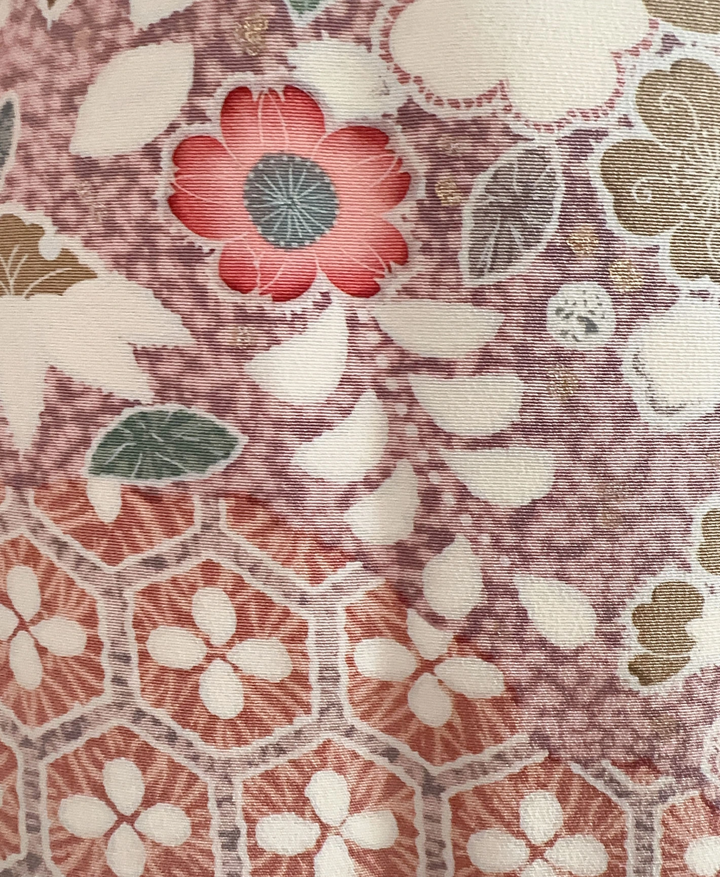 Pink Butterfly Camellia Homongi - Image 8