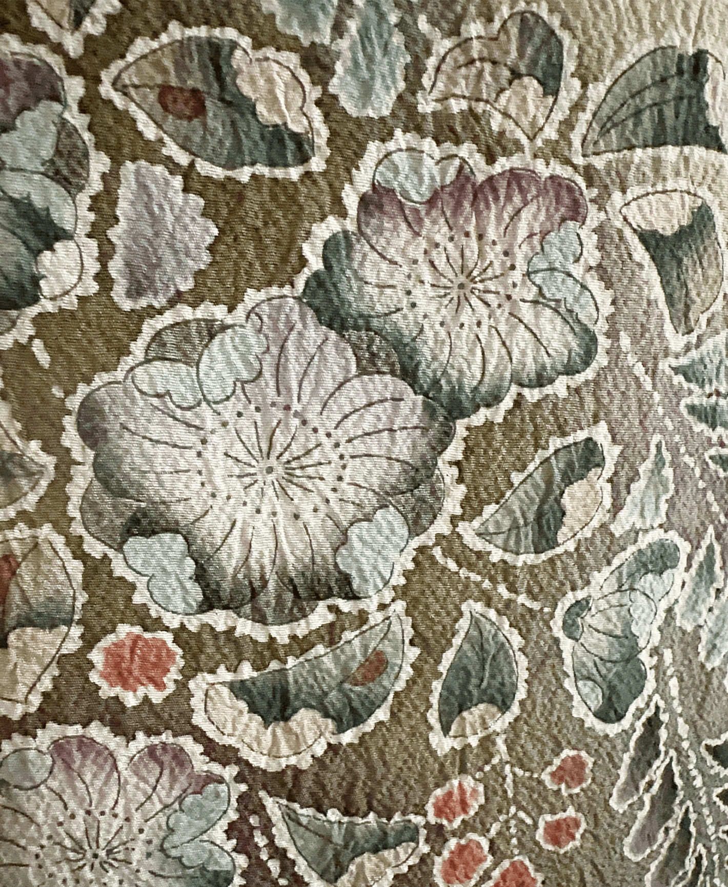 Pale Blue Tsujigahana Homongi - Image 6