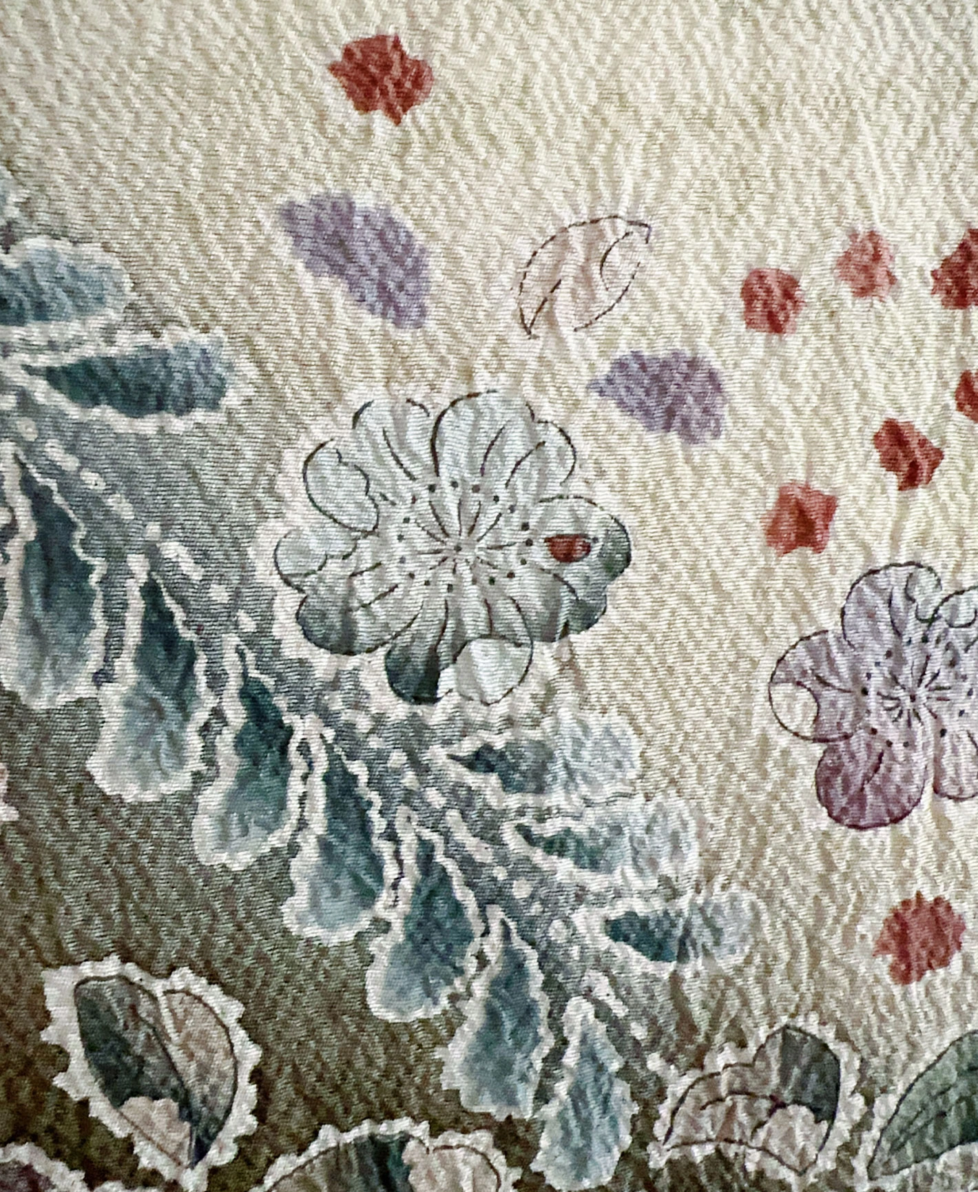 Pale Blue Tsujigahana Homongi - Image 8