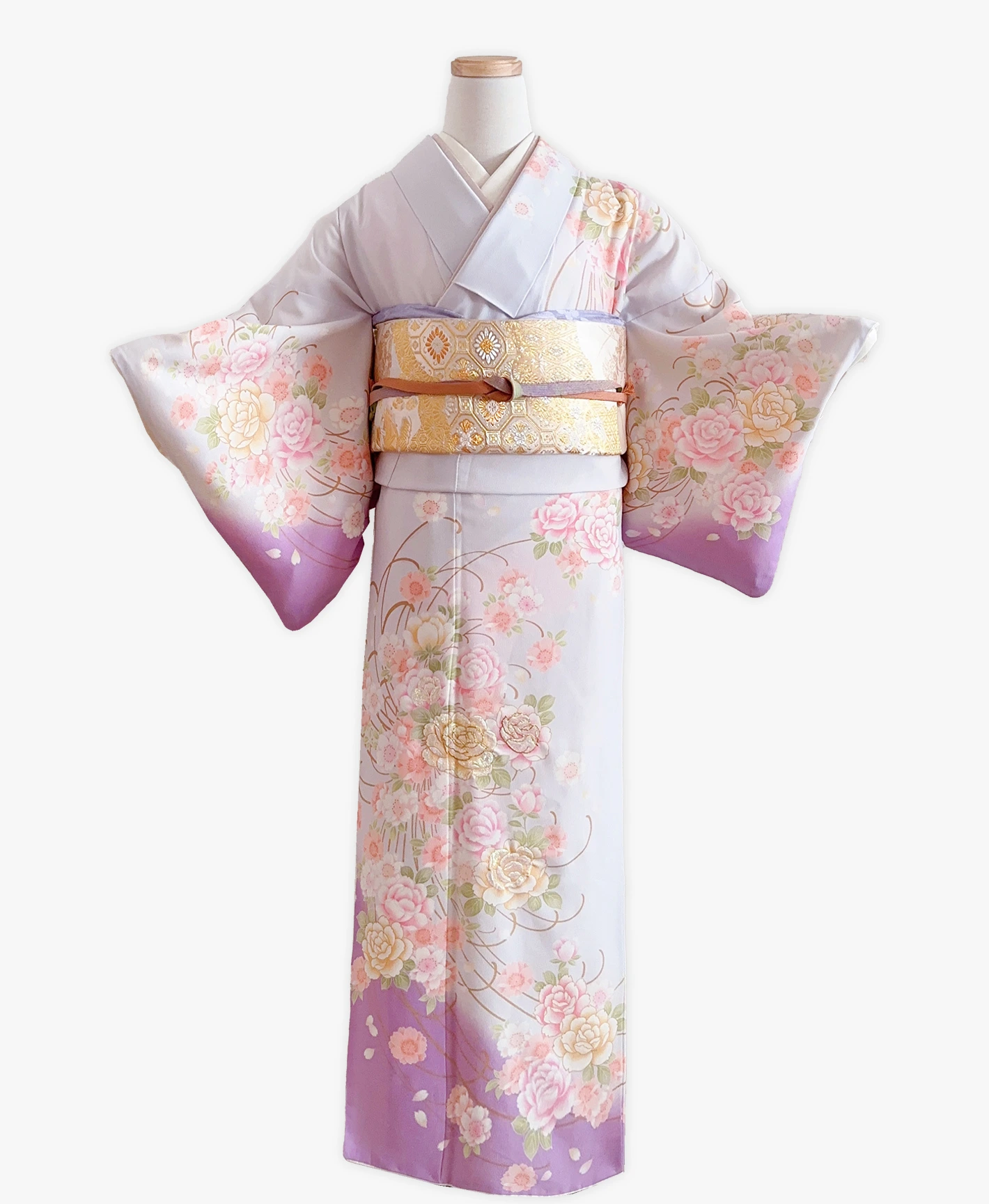 Amethyst Floral Houmongi