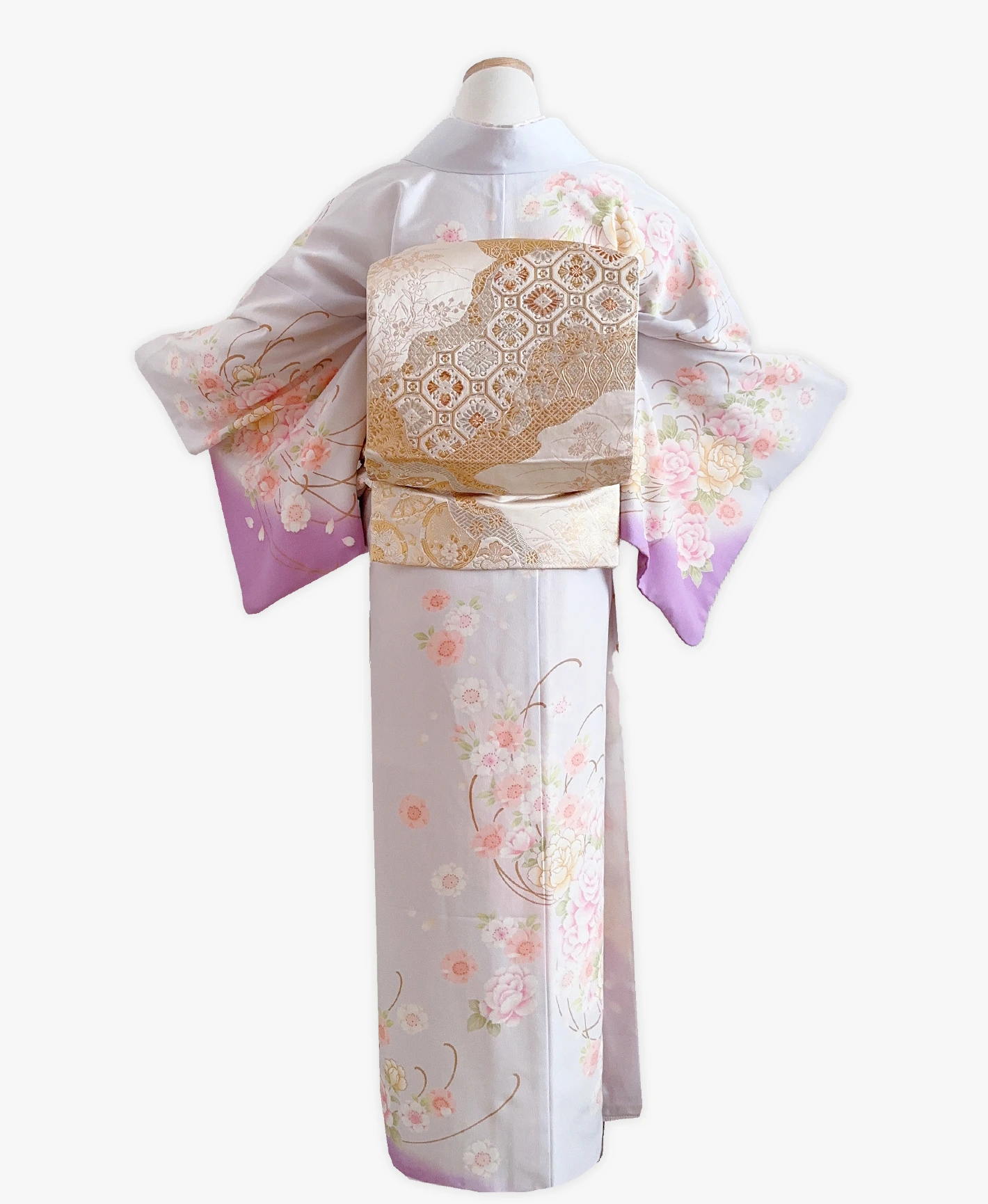 Amethyst Floral Houmongi