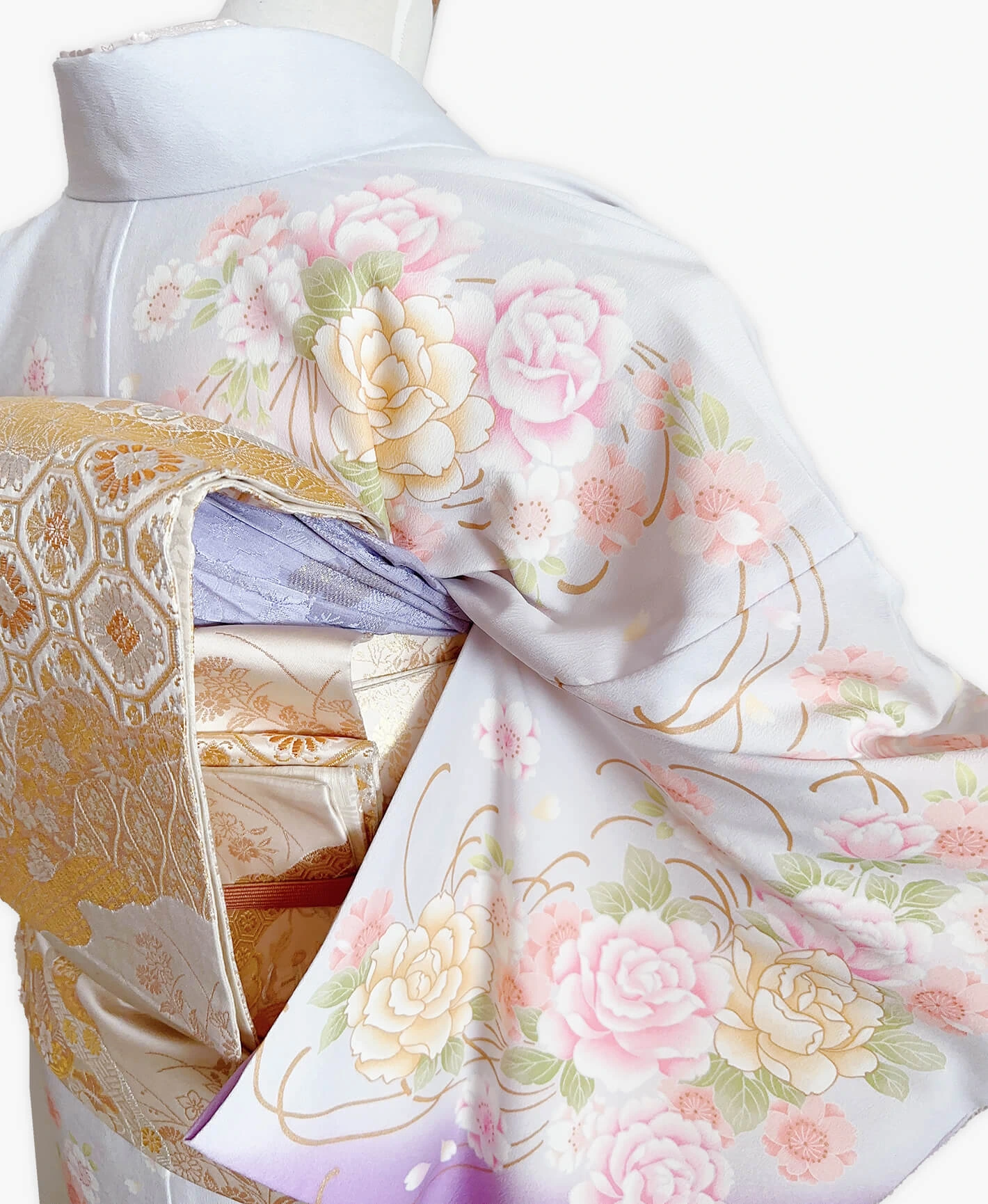 Amethyst Floral Houmongi - Image 4