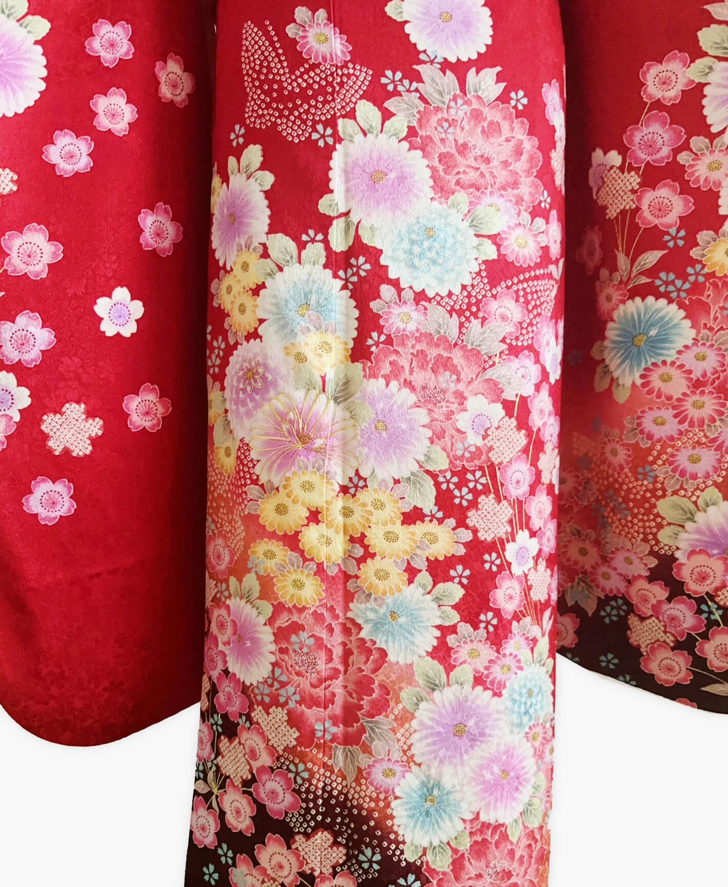 Vermilion Butterfly Furisode - Image 5