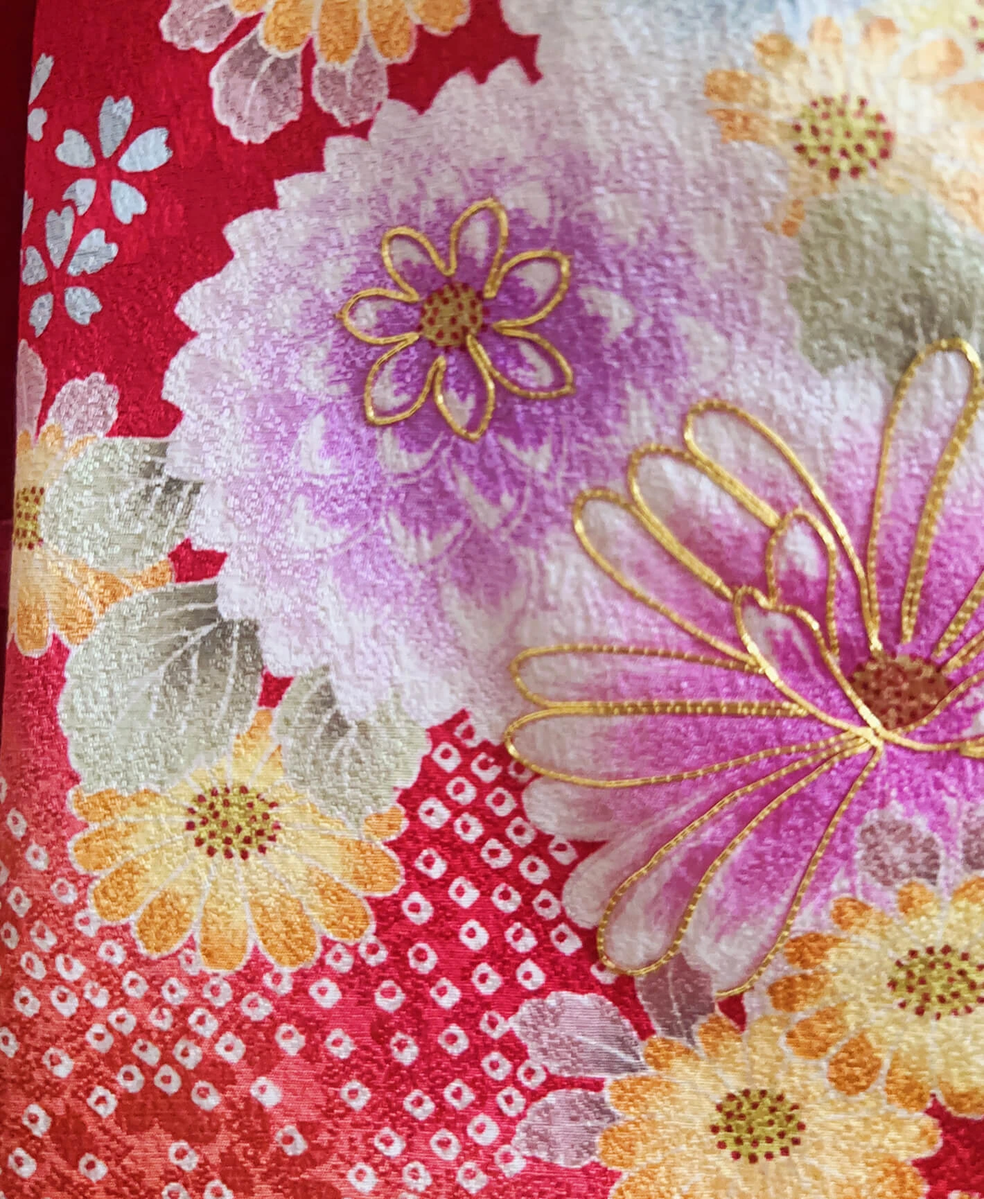 Vermilion Butterfly Furisode - Image 6