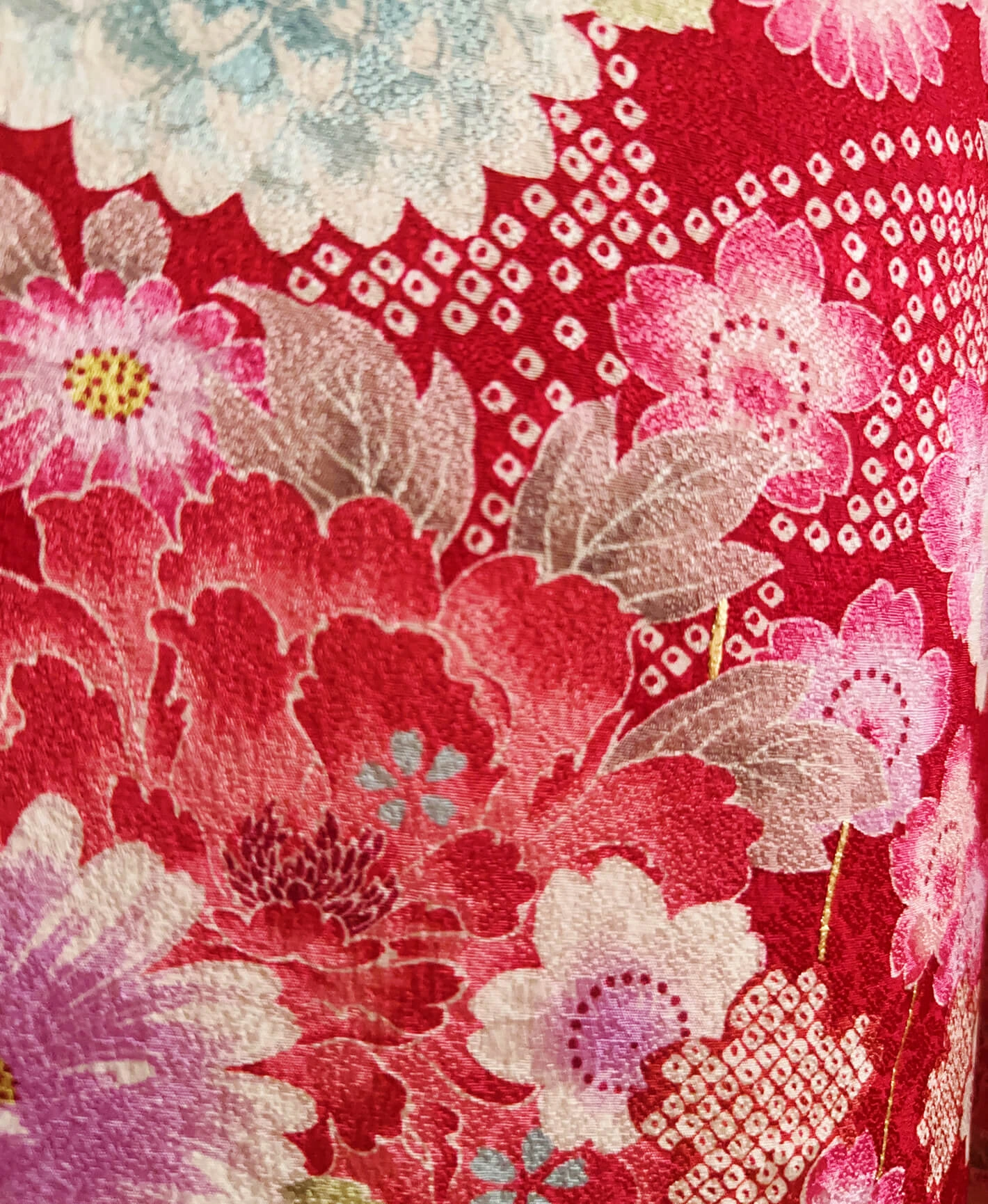 Vermilion Butterfly Furisode - Image 9