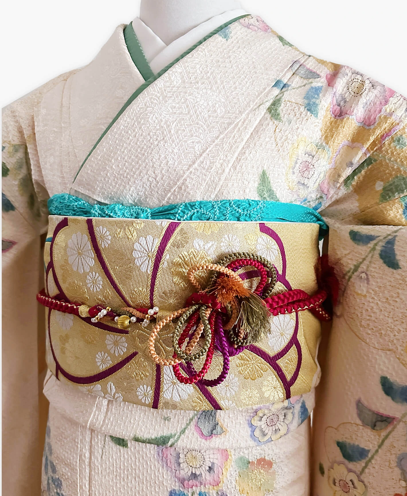 Ecru Tsujigahana Furisode - Image 3