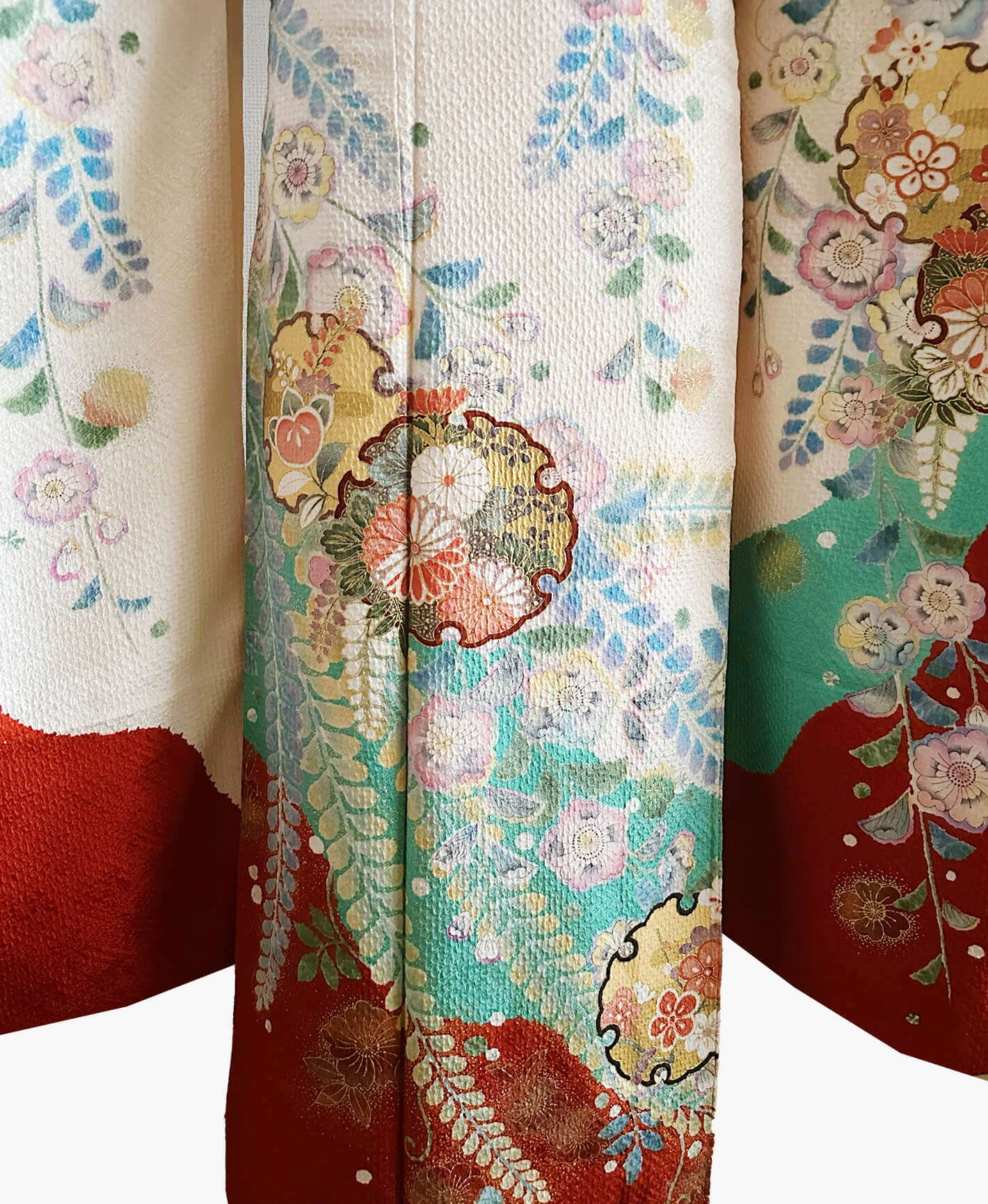 Ecru Tsujigahana Furisode - Image 5